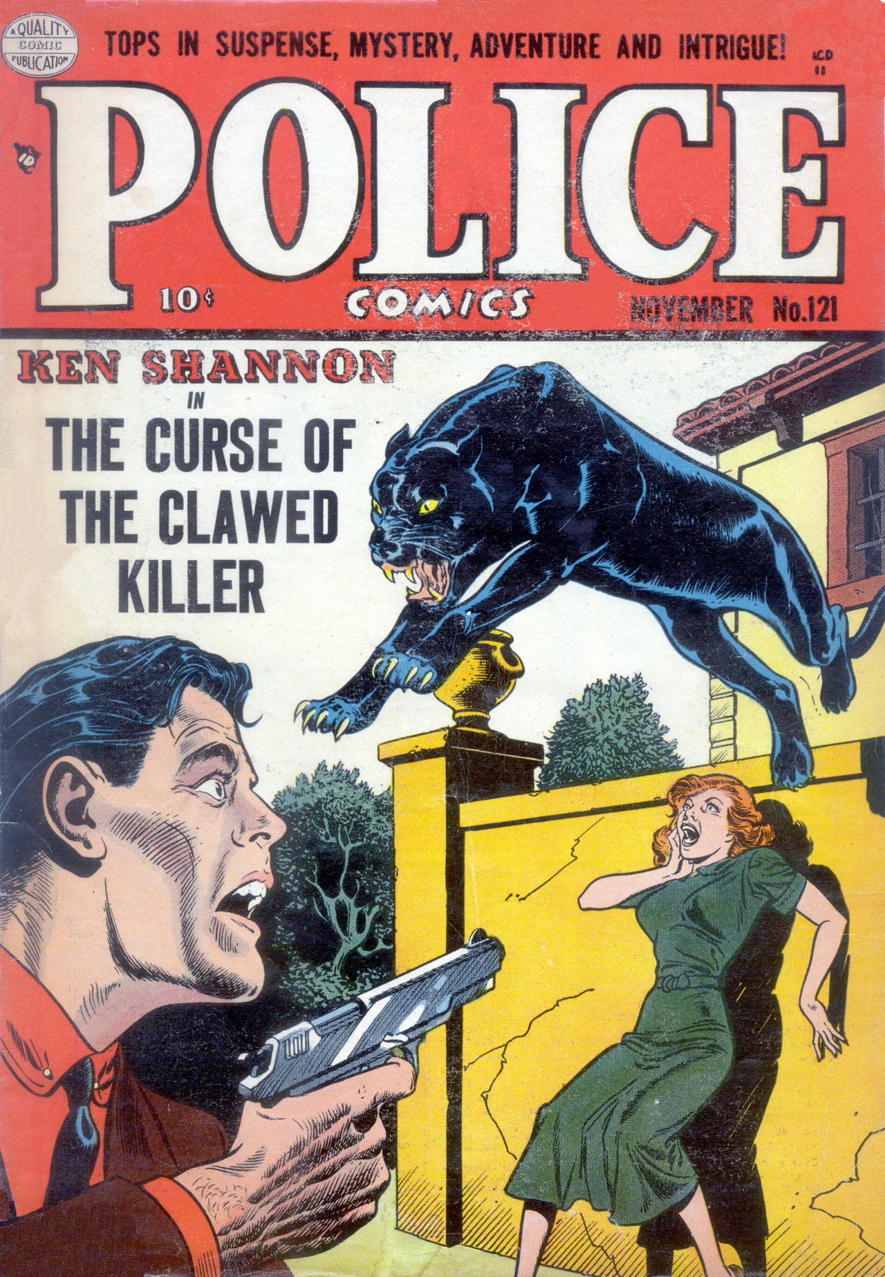 Read online Police Comics comic -  Issue #121 - 1