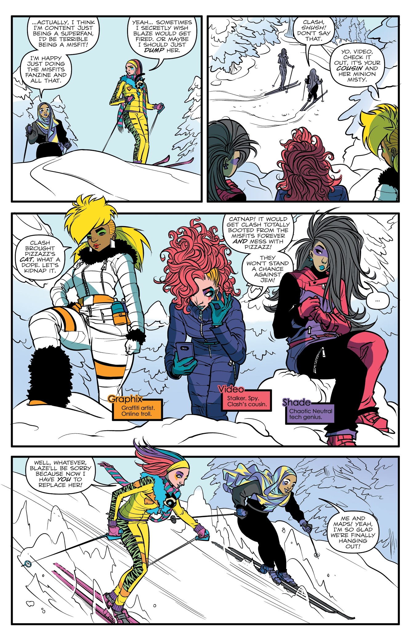 Read online Jem and the Holograms: Dimensions comic -  Issue #1 - 6