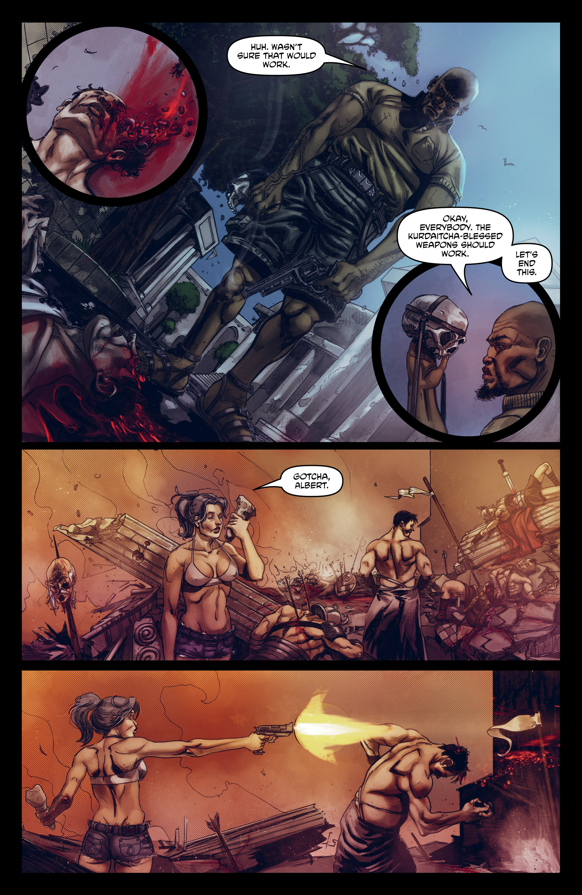 Read online God Is Dead comic -  Issue #25 - 24