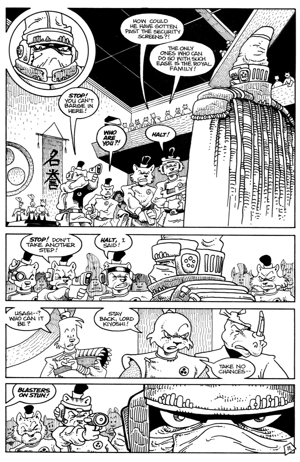 Read online Space Usagi comic -  Issue #1 - 12
