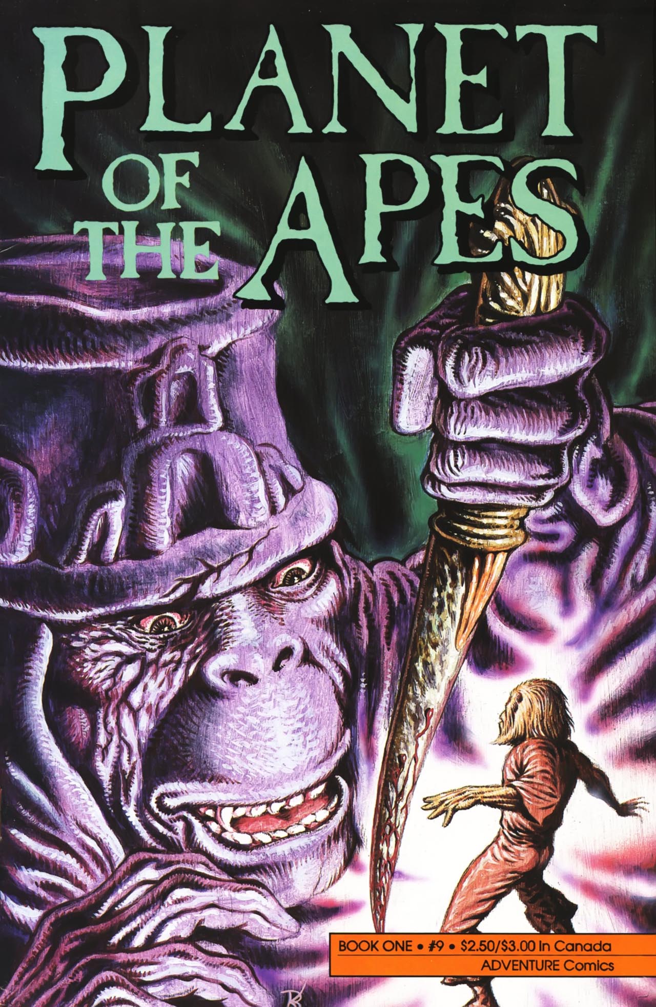 Read online Planet of the Apes (1990) comic -  Issue #9 - 1