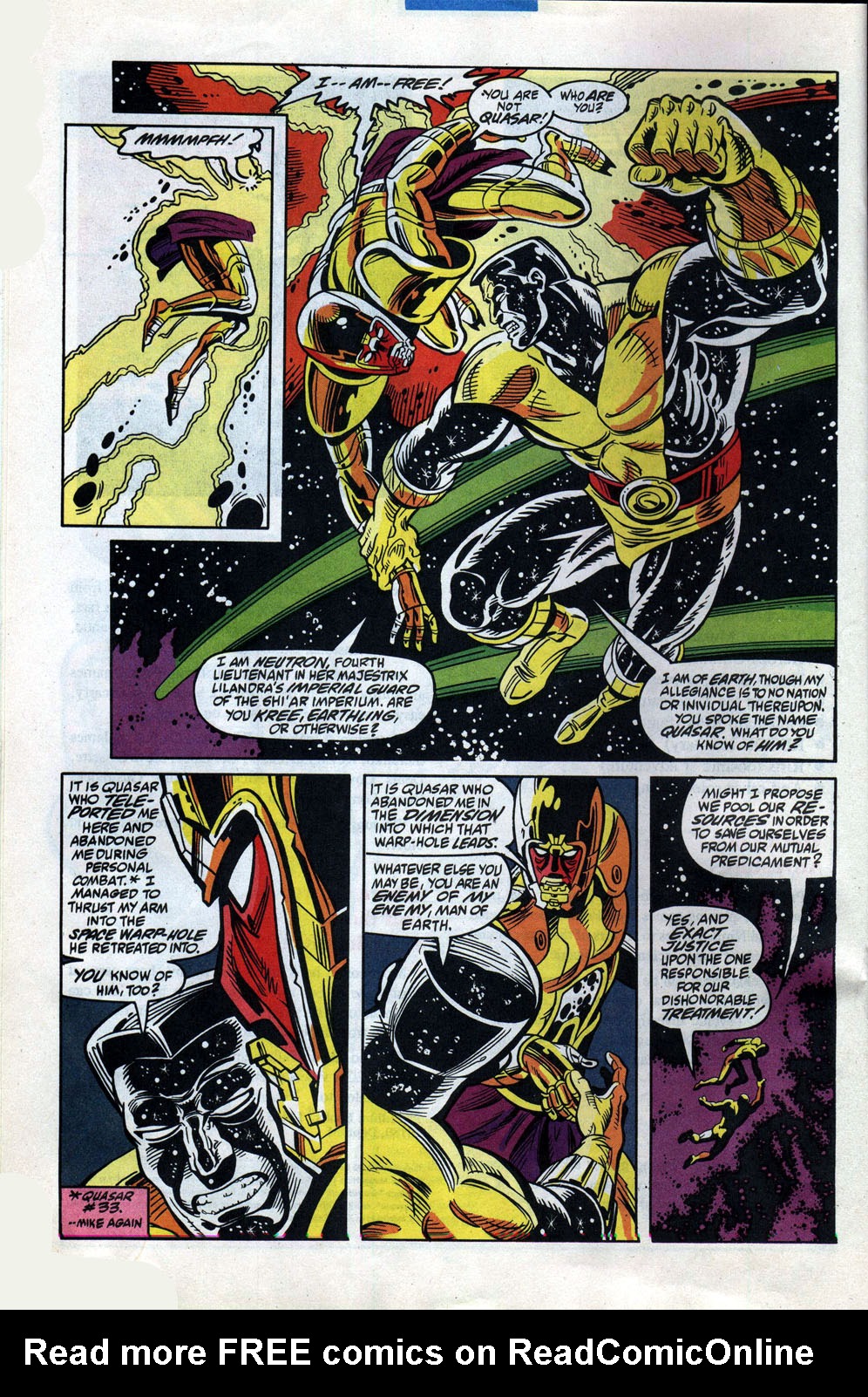 Read online Quasar comic -  Issue #45 - 5