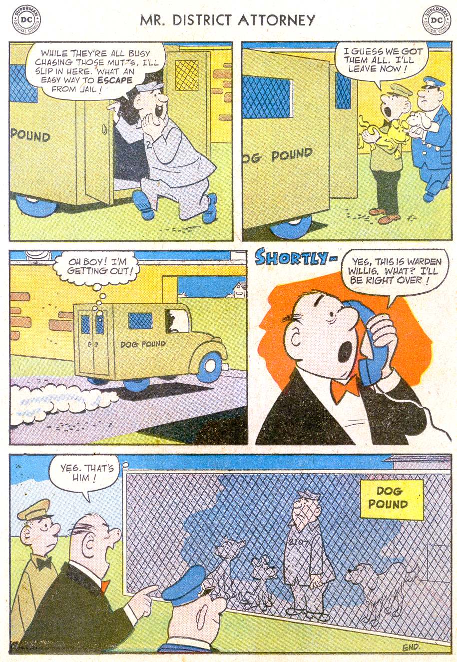 Read online Mr. District Attorney comic -  Issue #64 - 23
