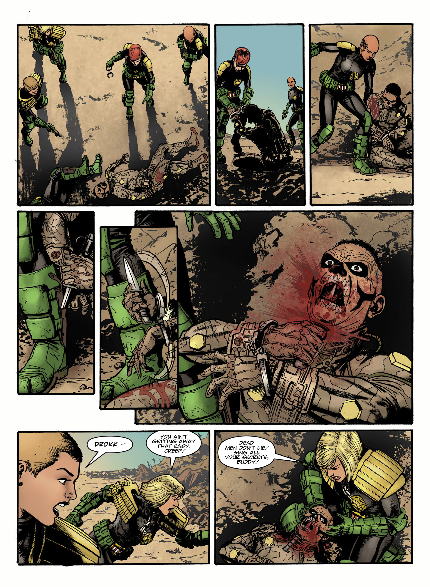 Read online Judge Dredd Megazine (Vol. 5) comic -  Issue #445 - 91