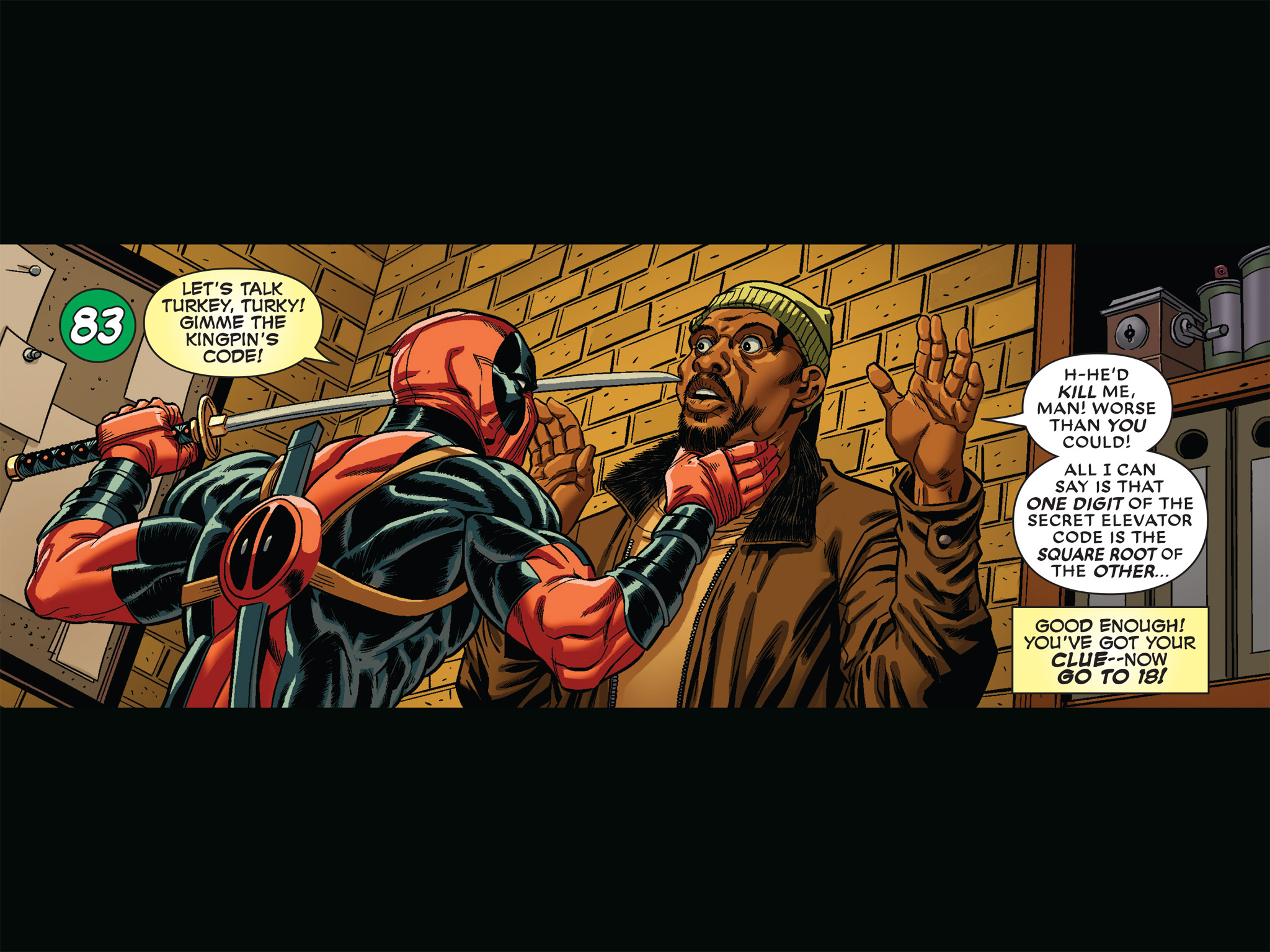 Read online You Are Deadpool comic -  Issue #4 - 84