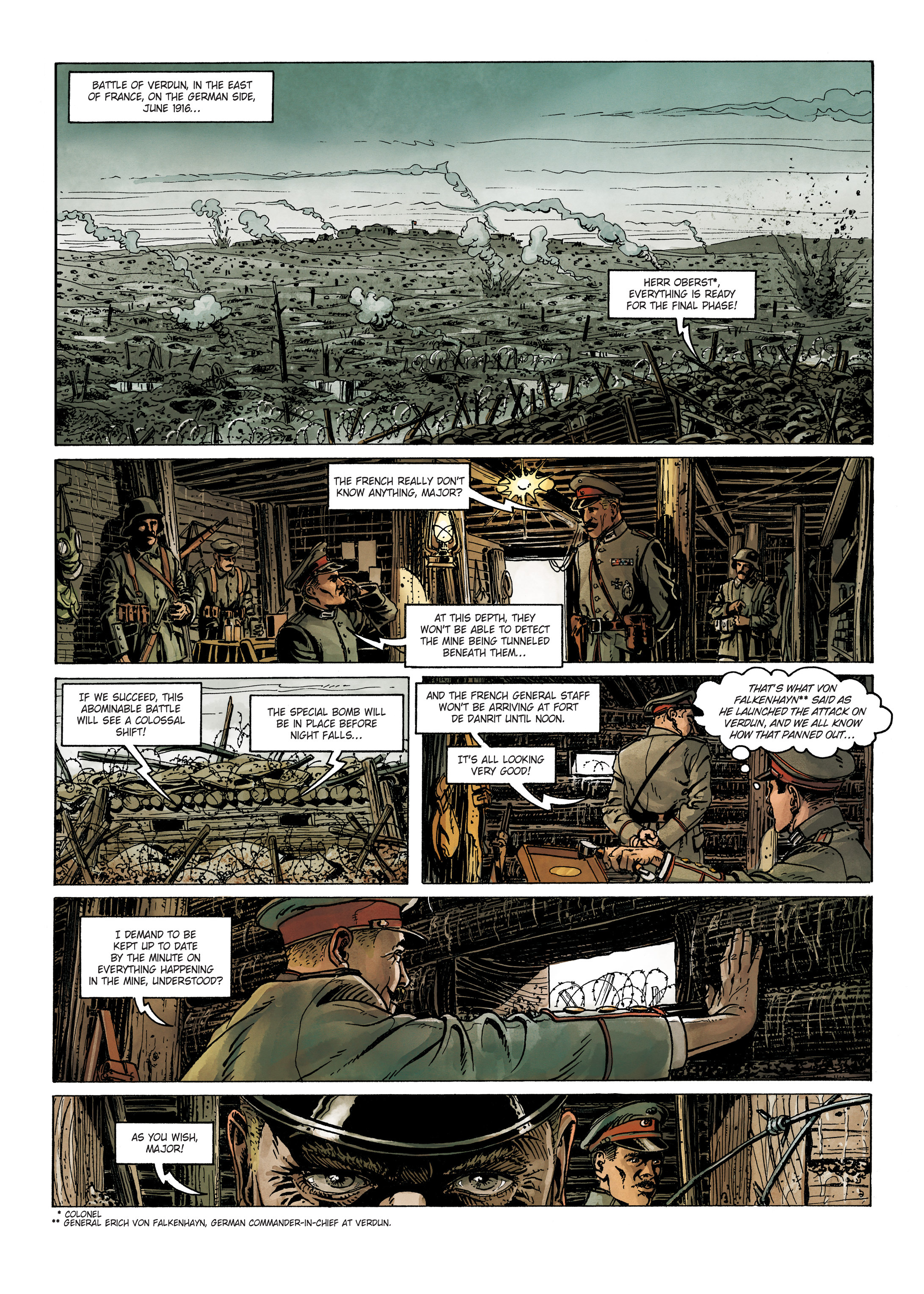 Read online War of the World War One Vol. 1: The Thing Below the Trenches comic -  Issue # Full - 17