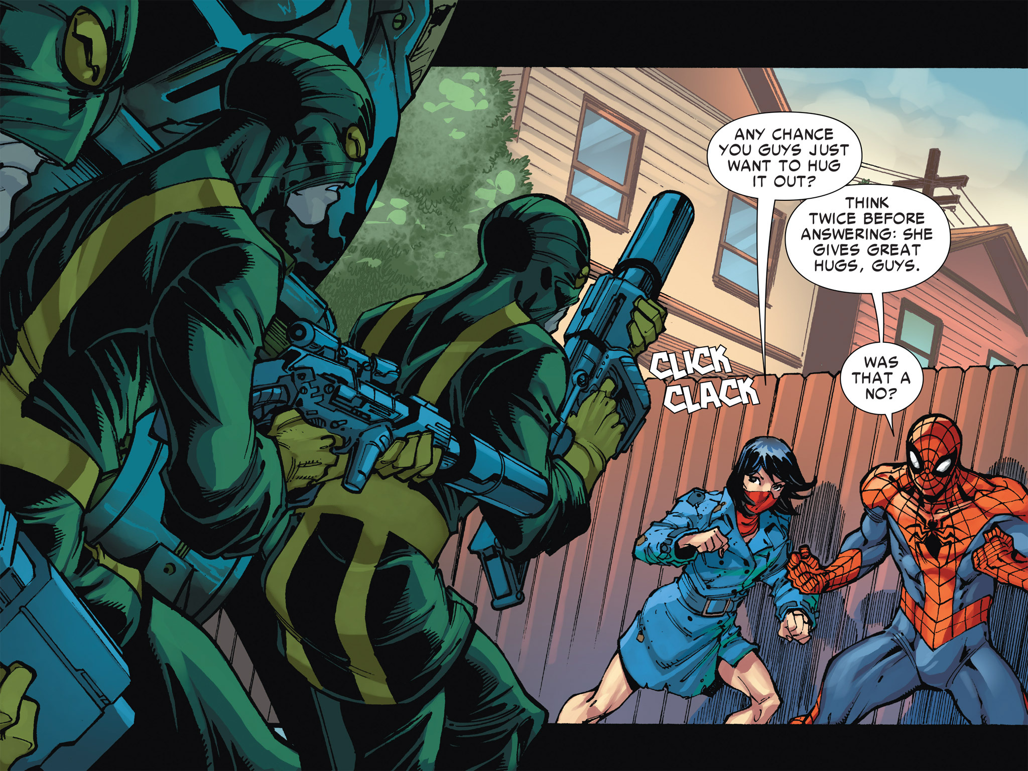 Read online The Amazing Spider-Man & Silk: The Spider(fly) Effect (Infinite Comics) comic -  Issue #2 - 58