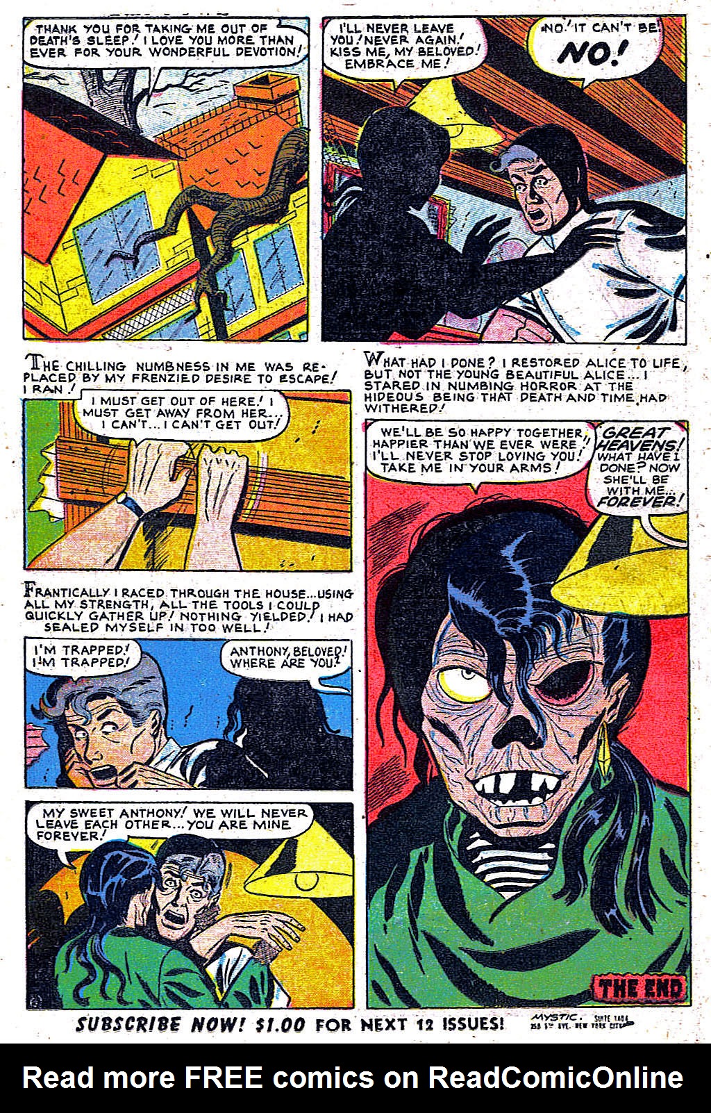 Read online Mystic (1951) comic -  Issue #3 - 18