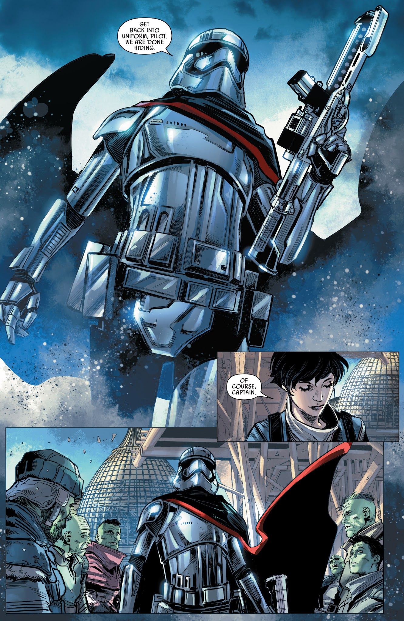 Read online Journey to Star Wars: The Last Jedi - Captain Phasma comic -  Issue #3 - 12