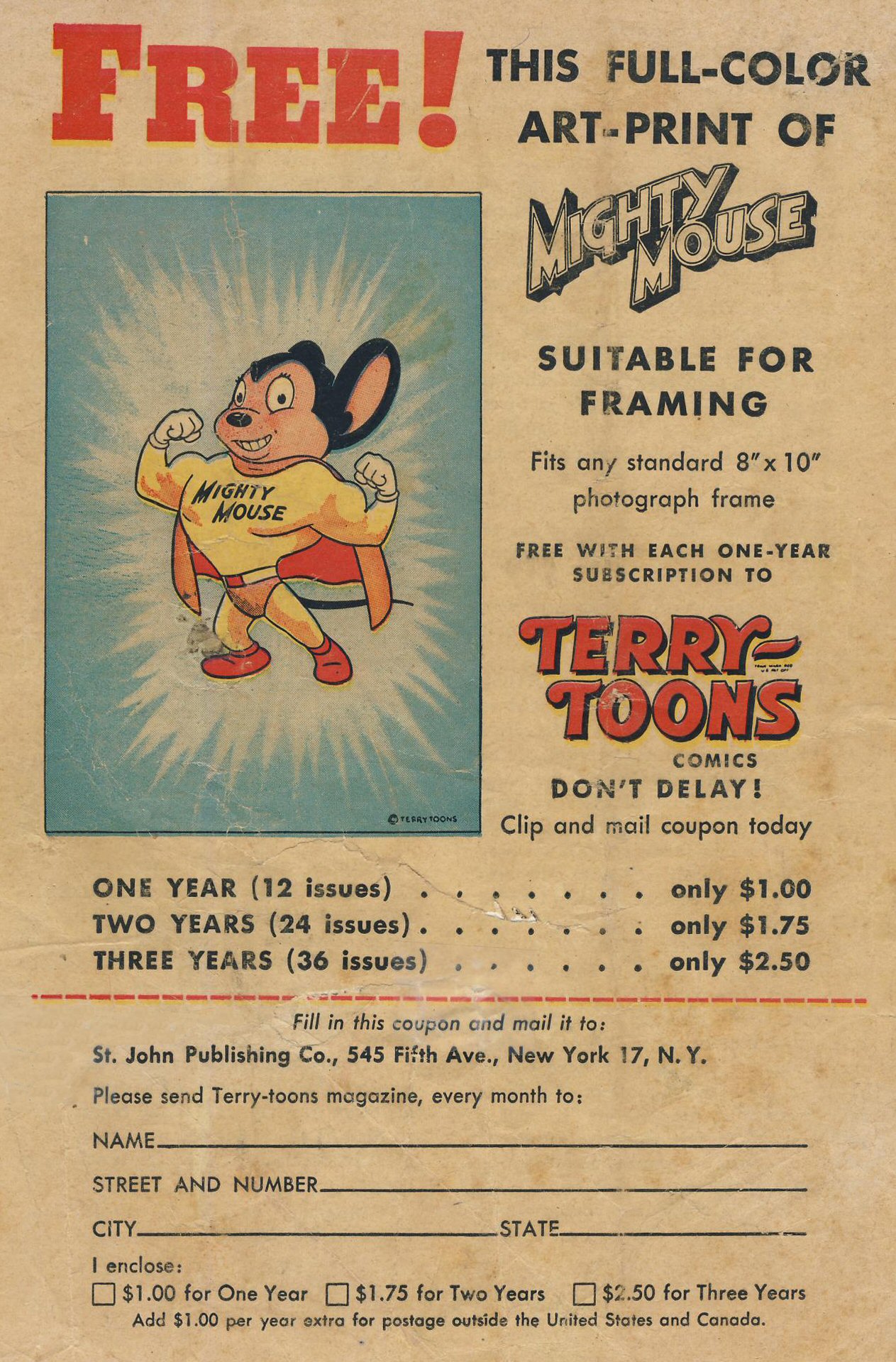 Read online Terry-Toons Comics comic -  Issue #67 - 36
