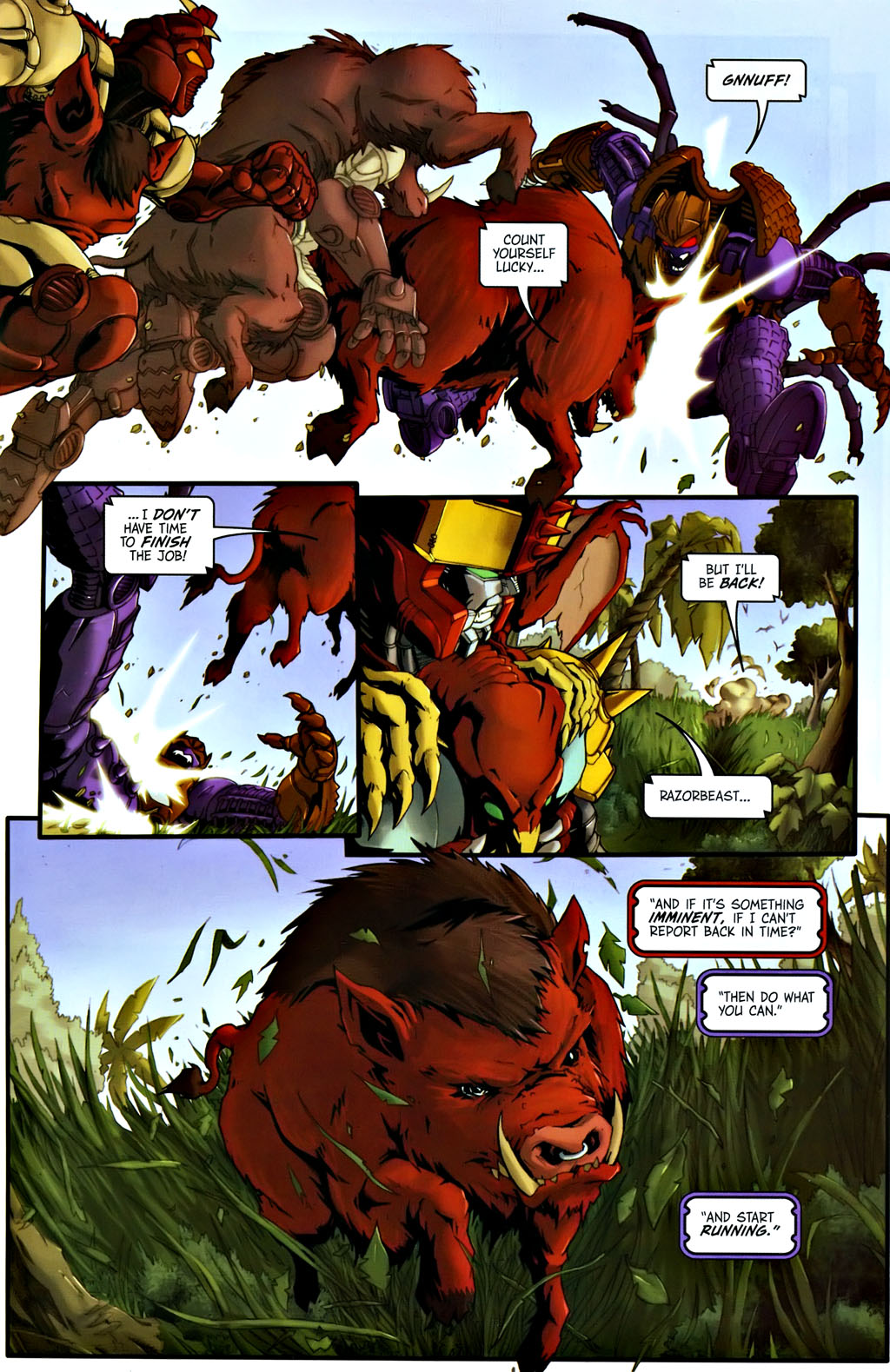 Read online Transformers, Beast Wars: The Gathering comic -  Issue #1 - 18