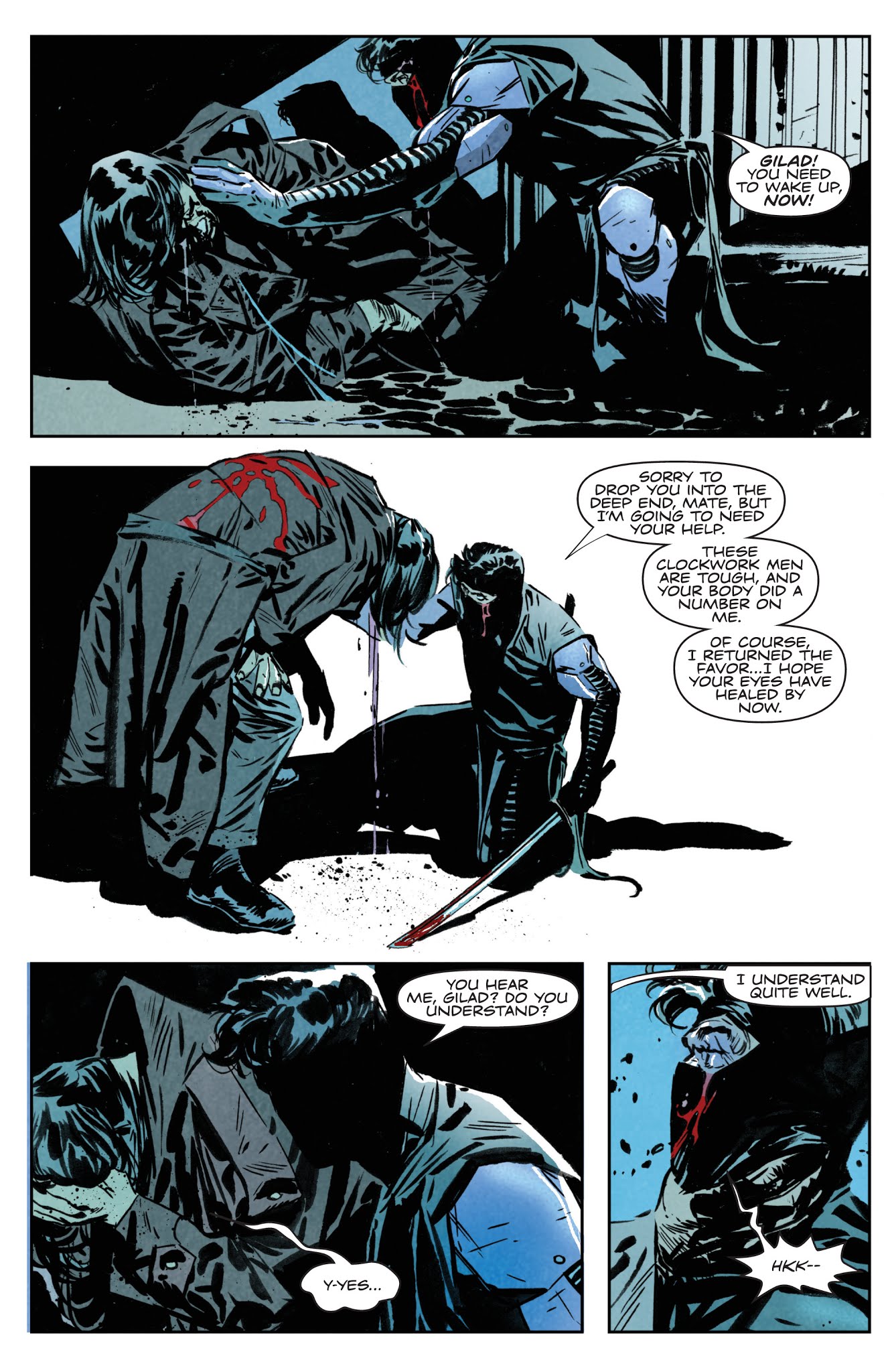 Read online Ninja-K comic -  Issue #12 - 21