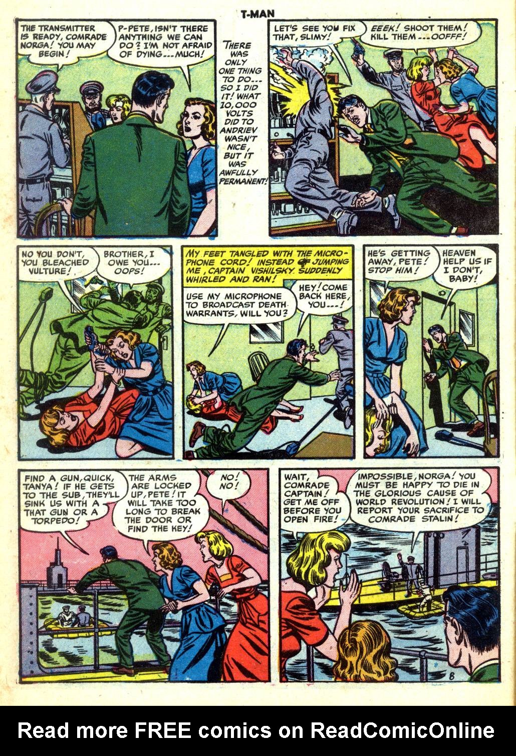 Read online T-Man: World Wide Trouble Shooter comic -  Issue #11 - 10