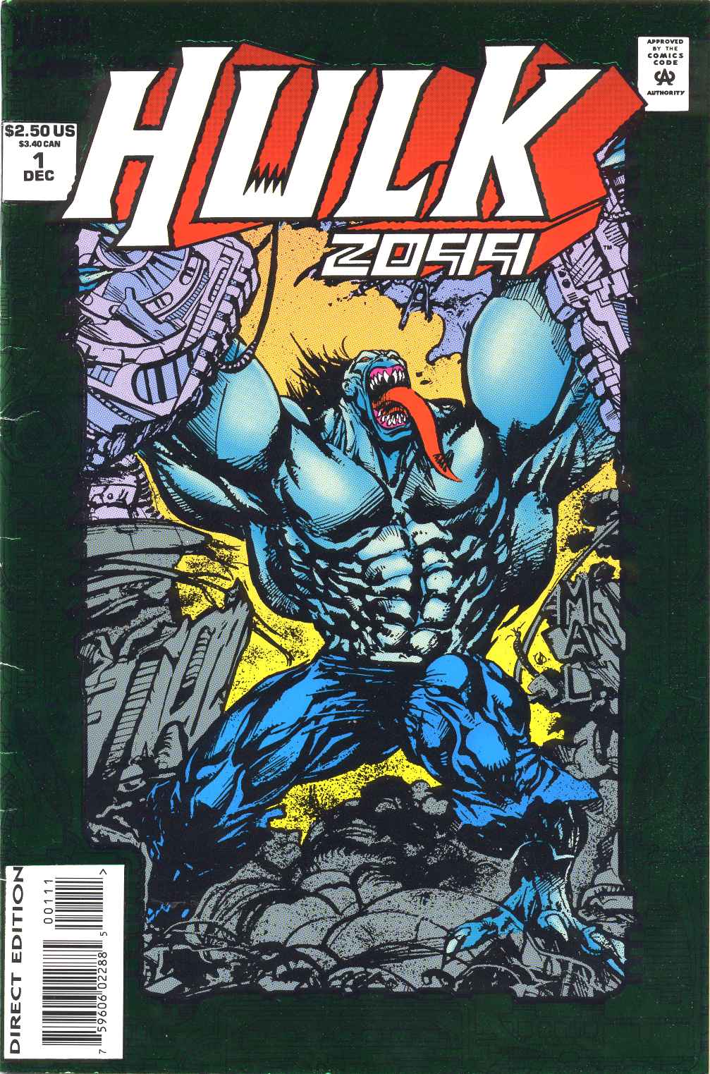 Read online Hulk 2099 comic -  Issue #1 - 1