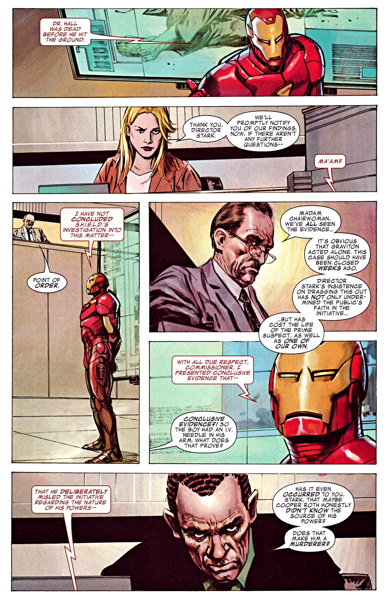 Read online The Invincible Iron Man (2007) comic -  Issue #23 - 13