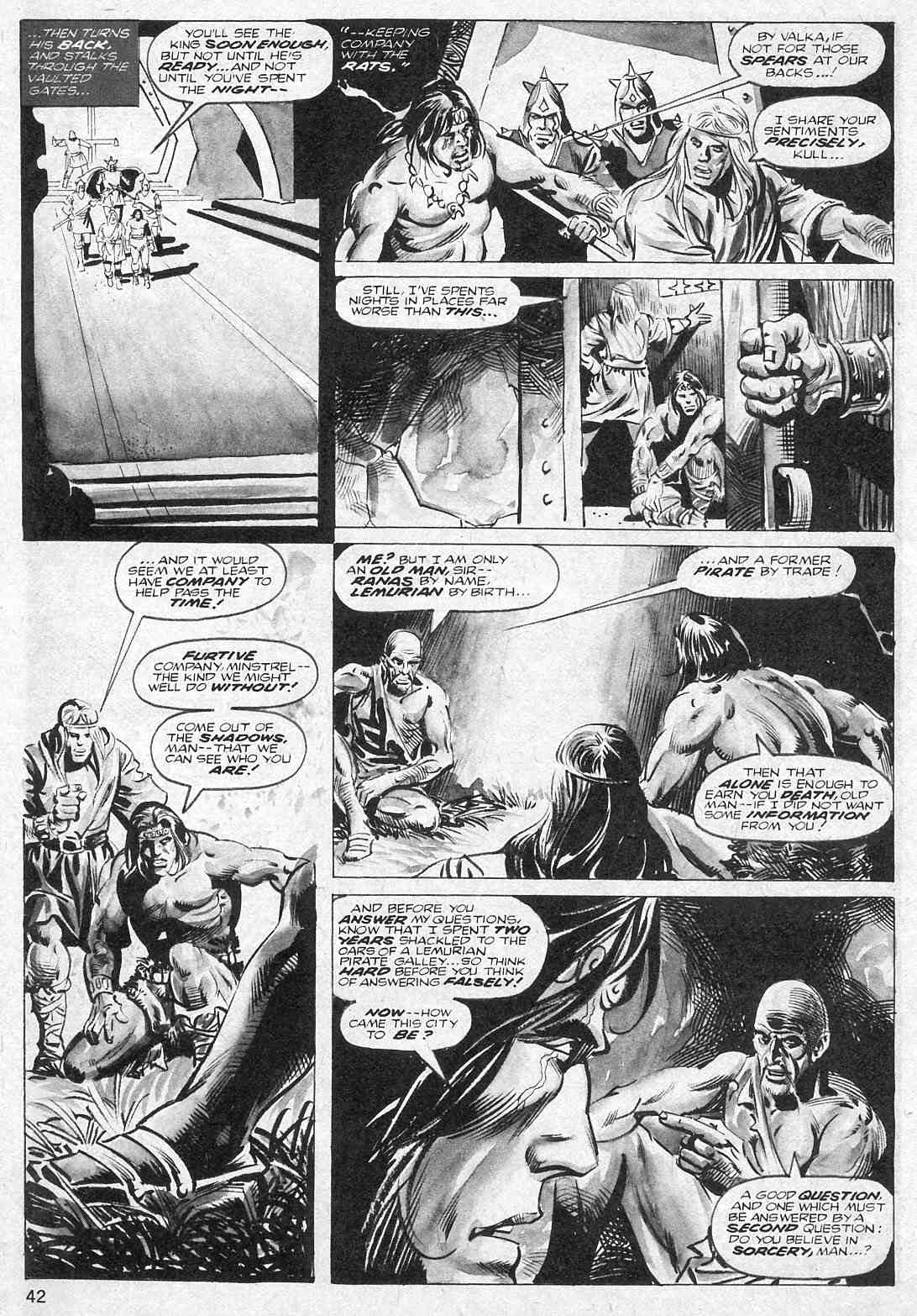 Read online The Savage Sword Of Conan comic -  Issue #9 - 38