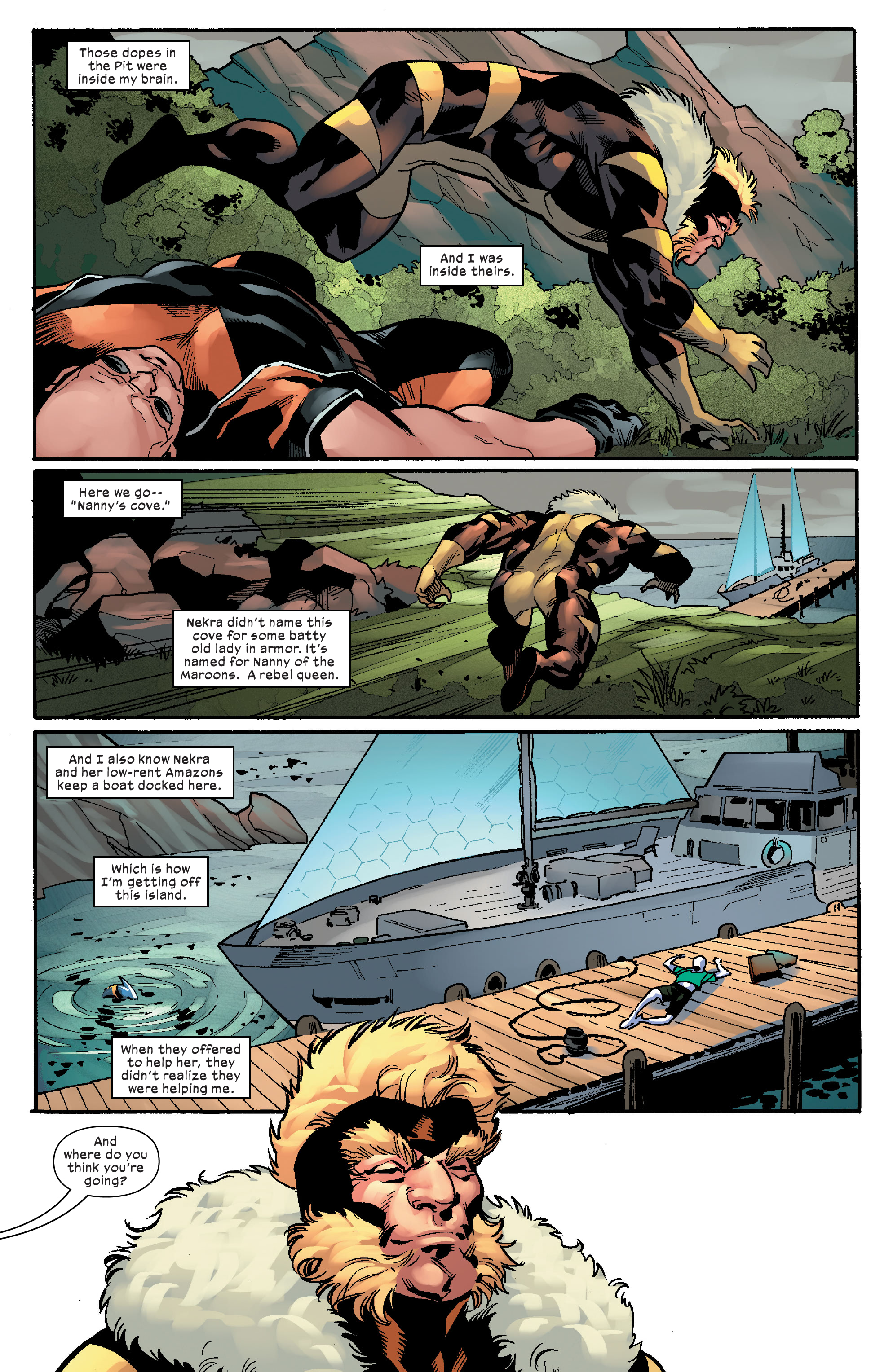 Read online Sabretooth (2022) comic -  Issue #5 - 6