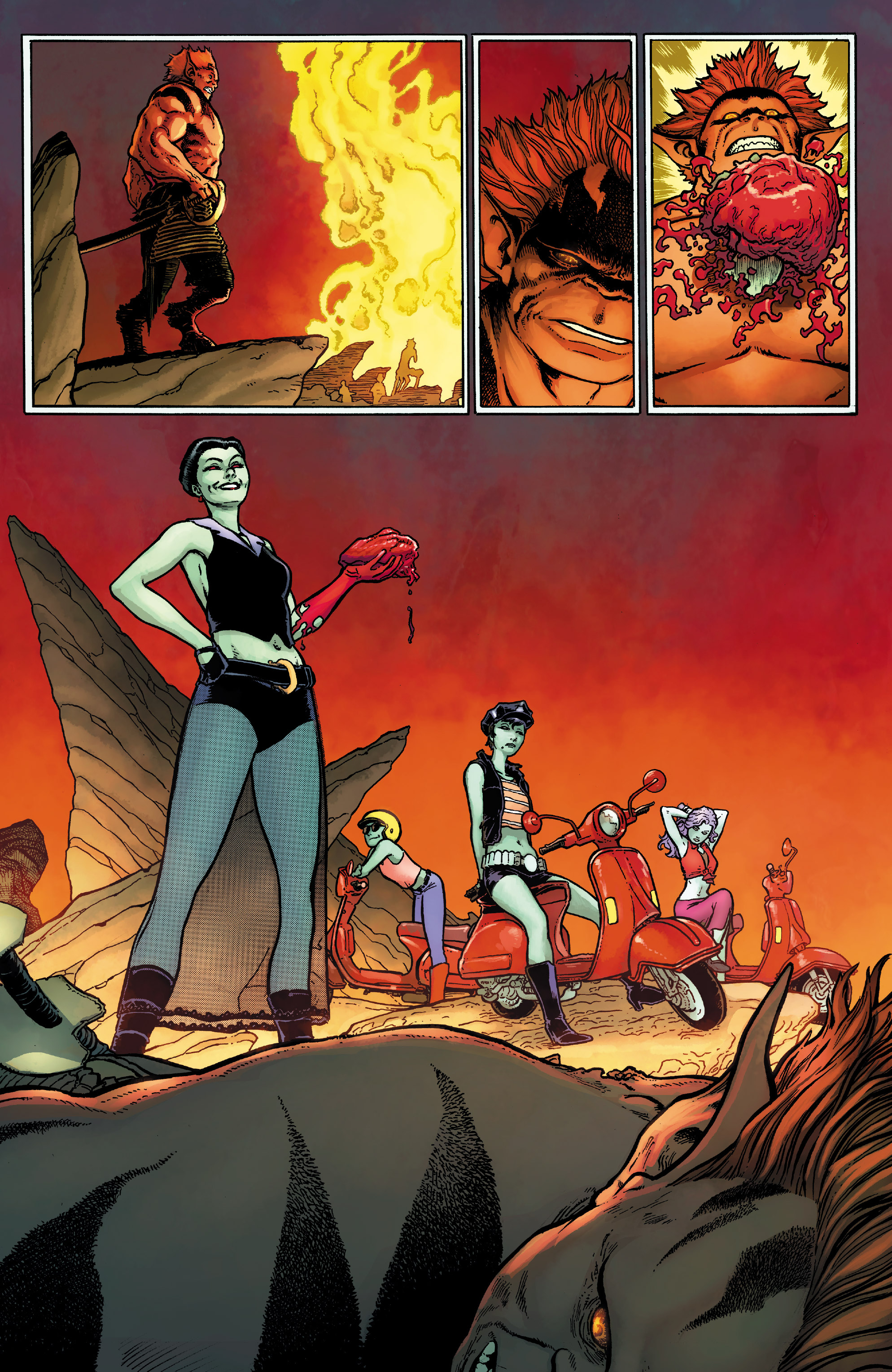 Read online Ghost Rider (2019) comic -  Issue # _Director's Cut - 118