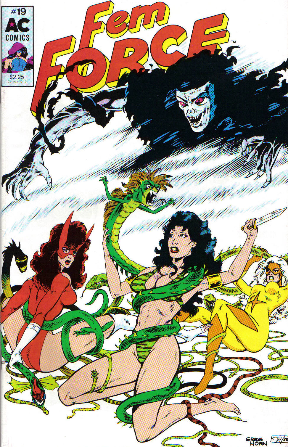 Read online Femforce comic -  Issue #19 - 1