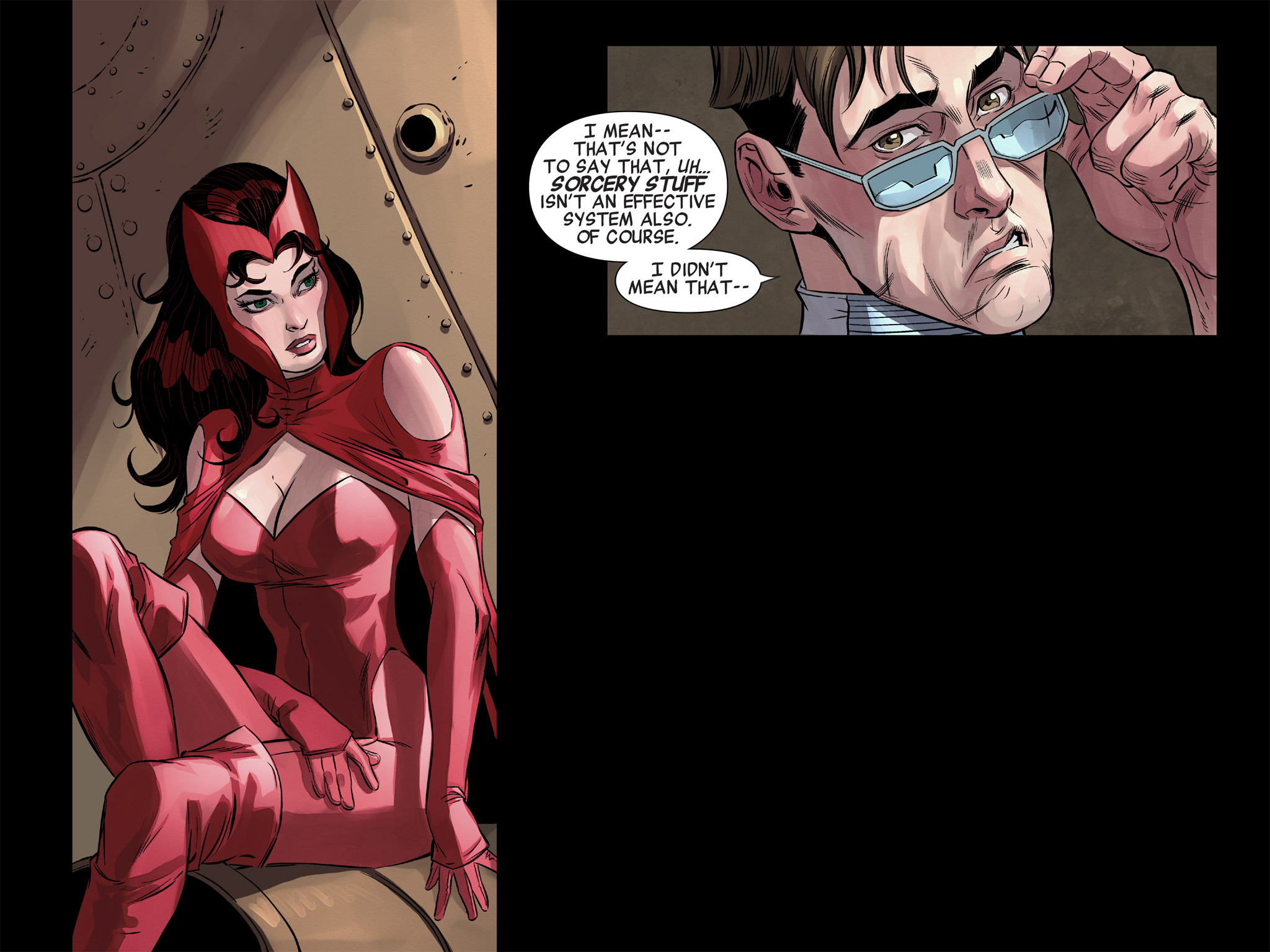 Read online Avengers: Millennium (Infinite Comic) comic -  Issue #5 - 9