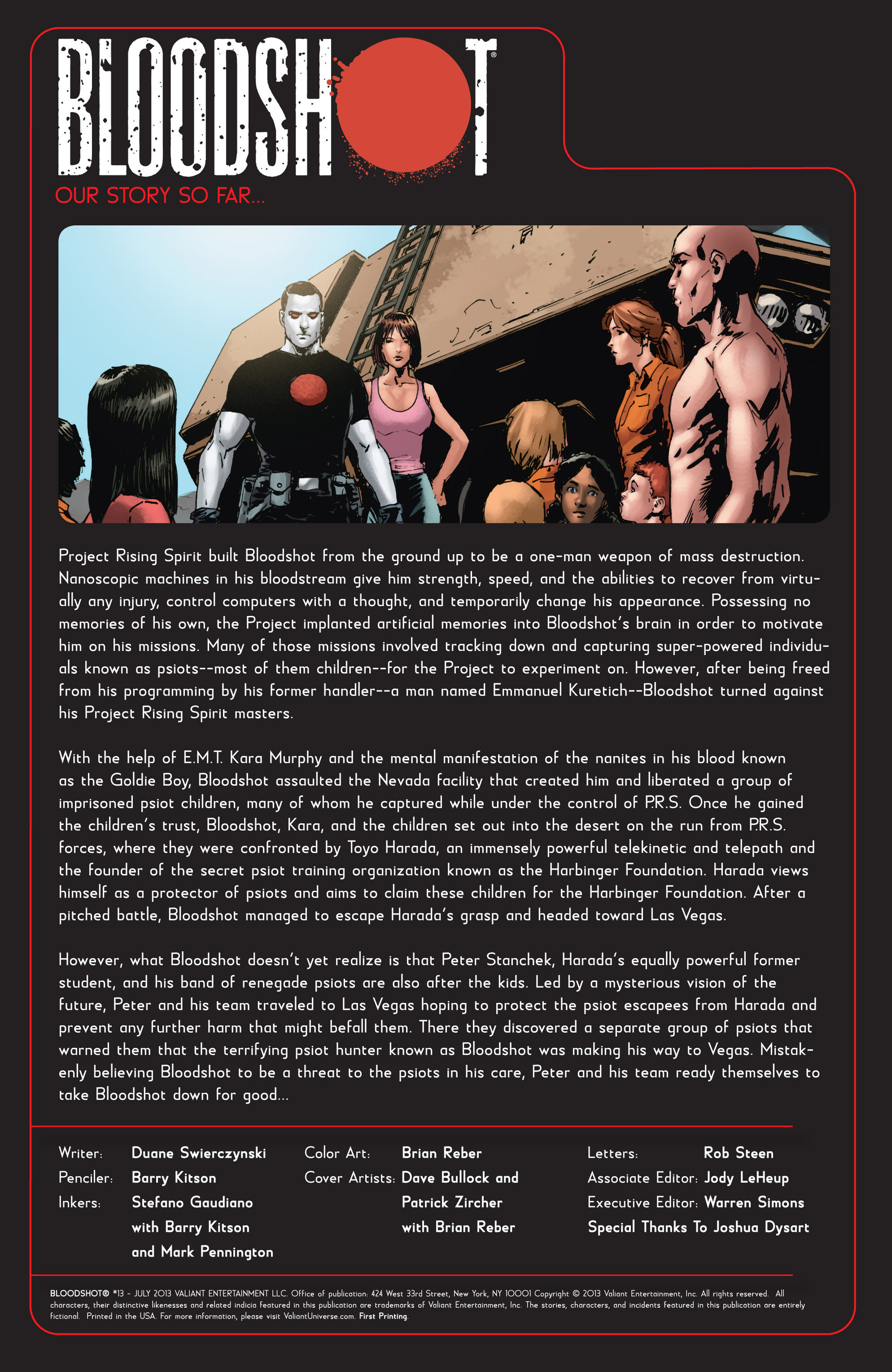 Read online Bloodshot (2012) comic -  Issue #13 - 2