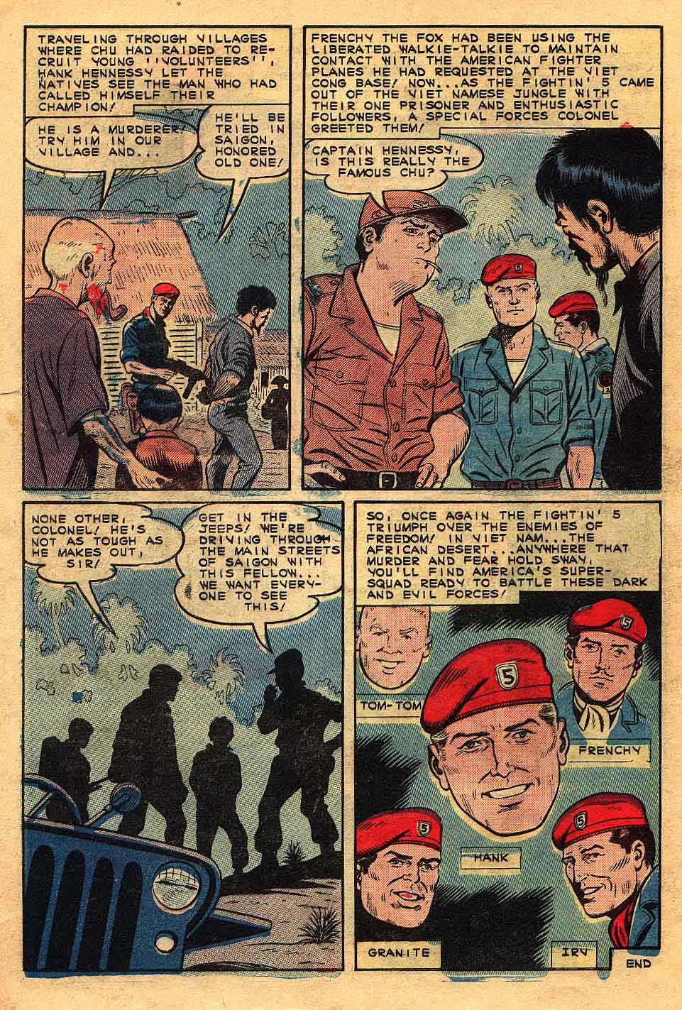Read online The Fightin' 5 comic -  Issue #35 - 28