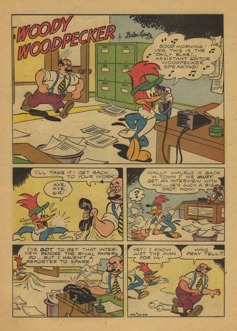 Read online Walter Lantz Woody Woodpecker (1952) comic -  Issue #23 - 3