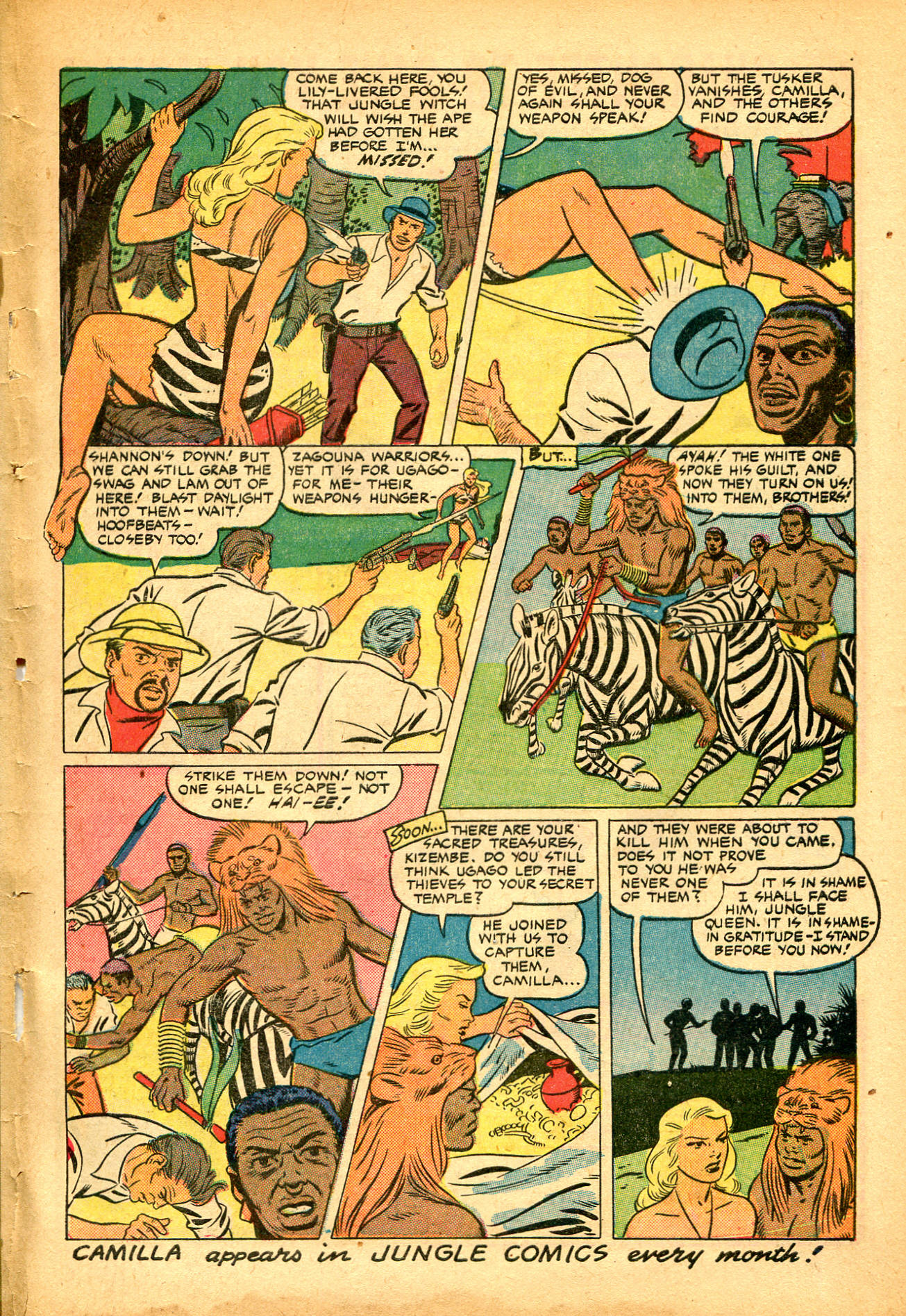 Read online Jungle Comics comic -  Issue #135 - 49