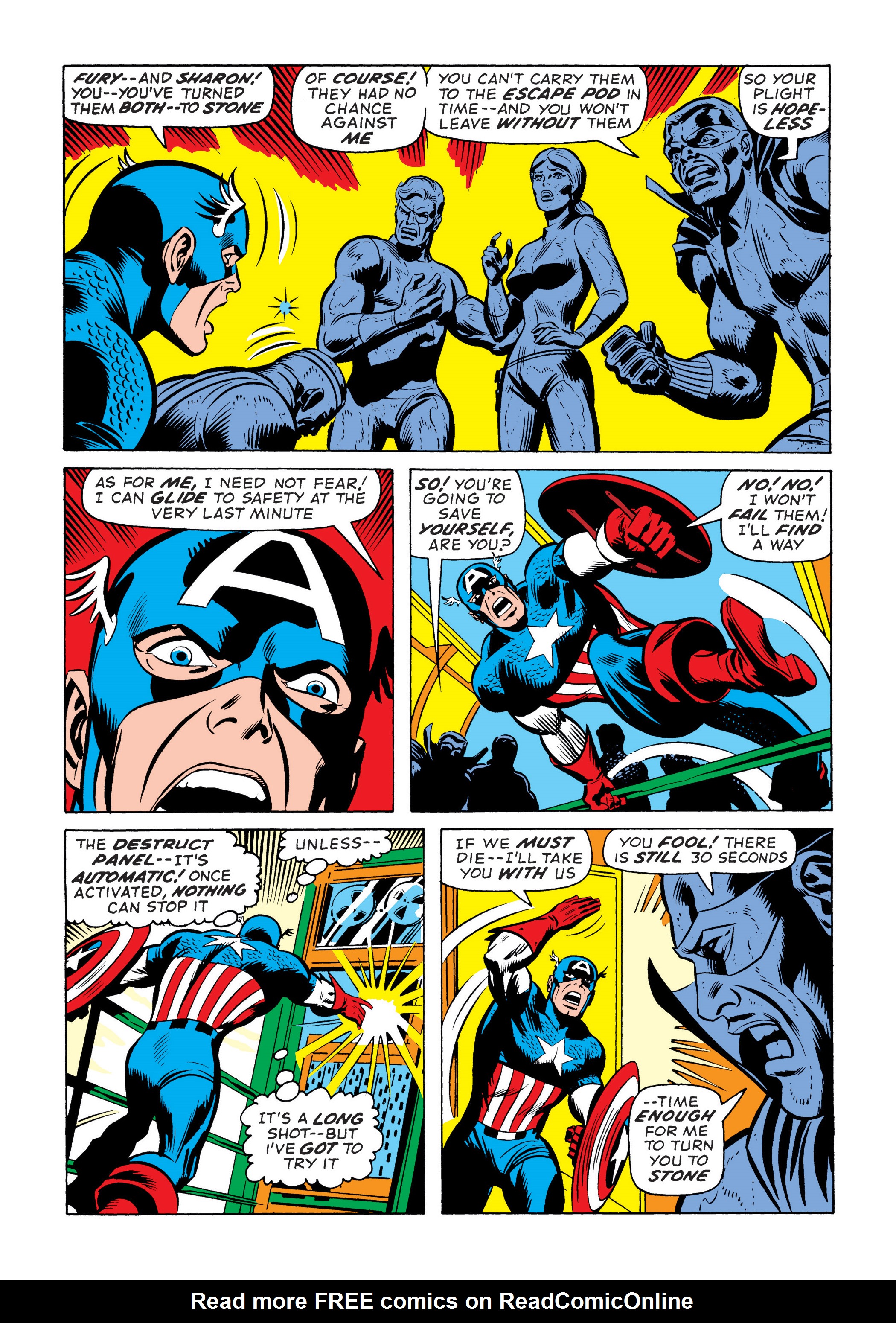 Read online Marvel Masterworks: Captain America comic -  Issue # TPB 6 (Part 1) - 100