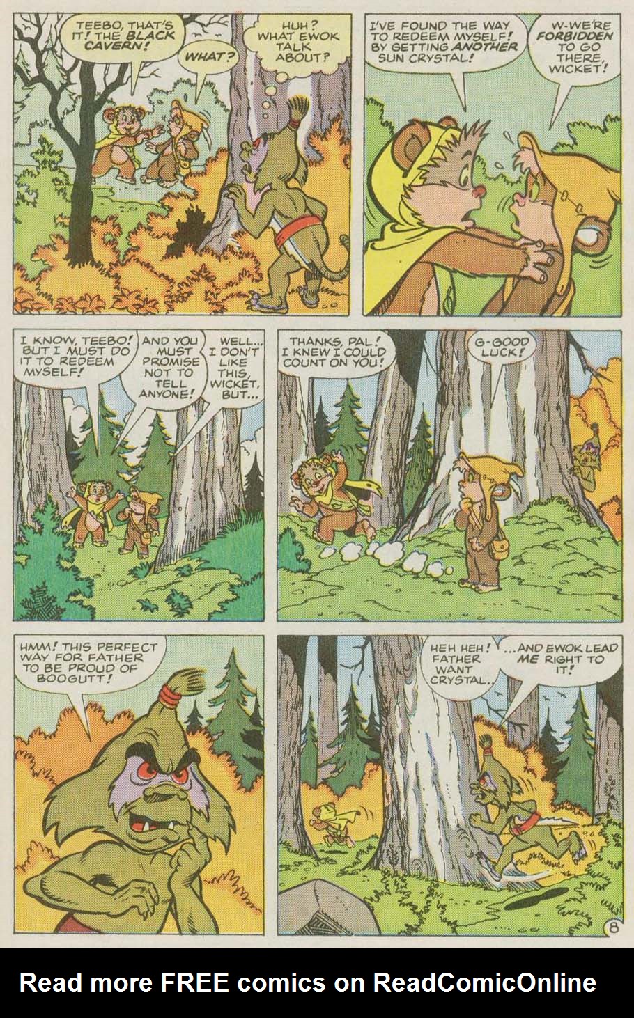 Read online Ewoks (1987) comic -  Issue #13 - 9
