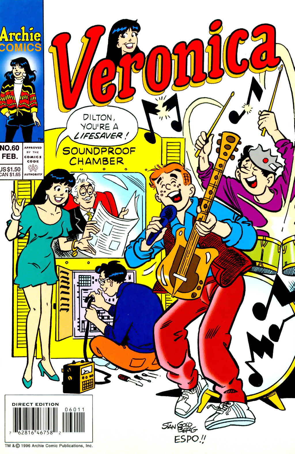 Read online Veronica comic -  Issue #60 - 1
