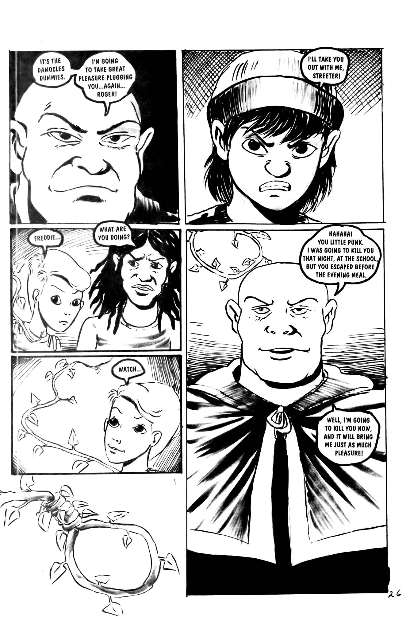 Read online Dragons in the Moon comic -  Issue #4 - 28