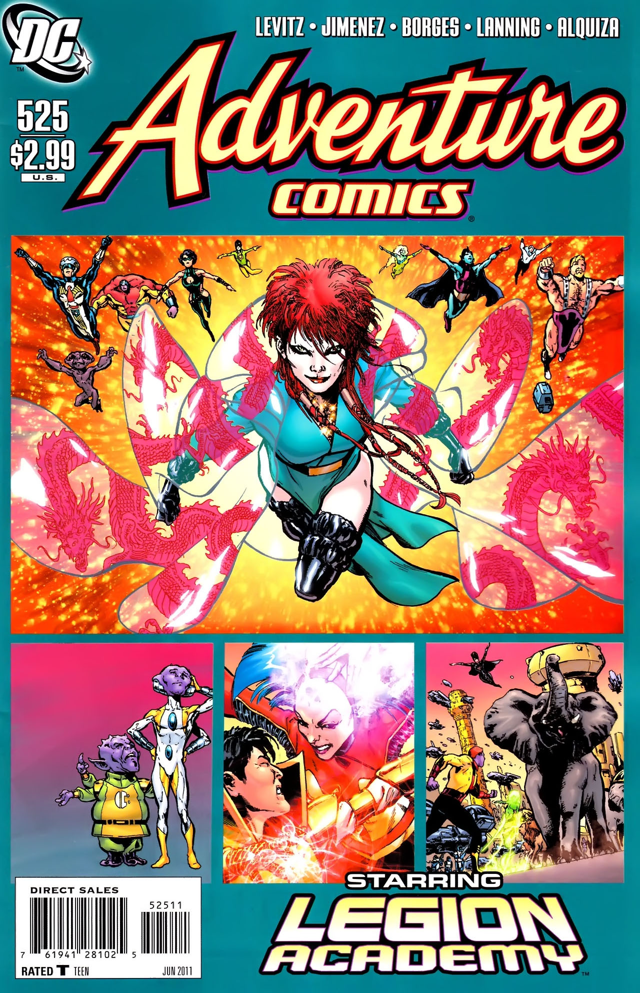 Read online Adventure Comics (1938) comic -  Issue #525 - 1