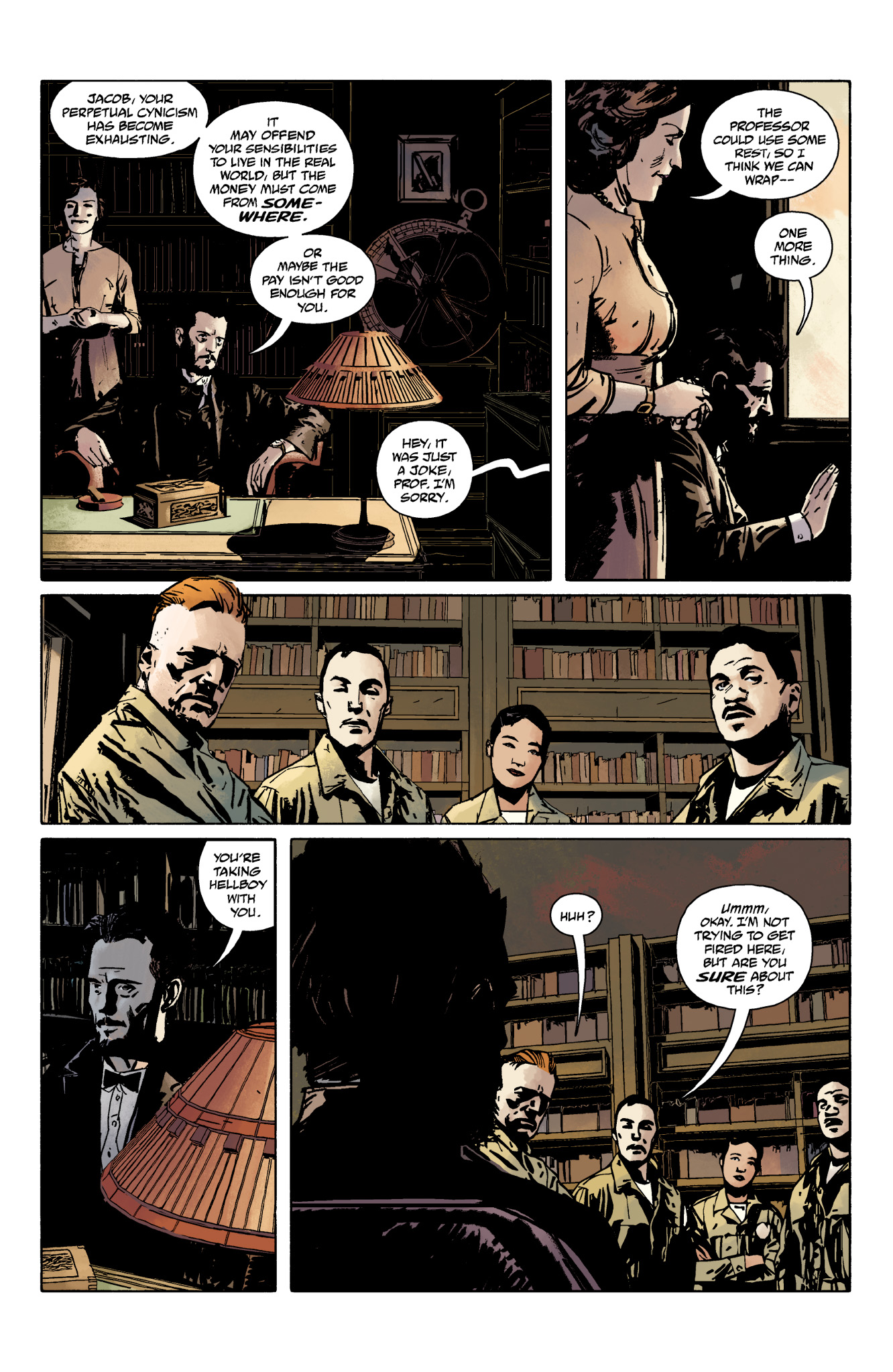 Read online Hellboy and the B.P.R.D. comic -  Issue #1 - 9