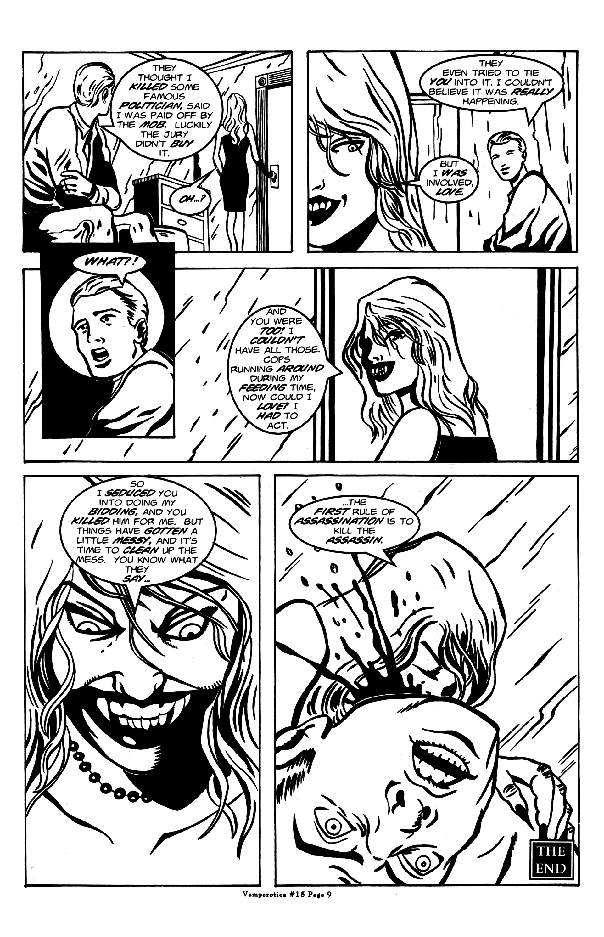 Read online Vamperotica comic -  Issue #15 - 11