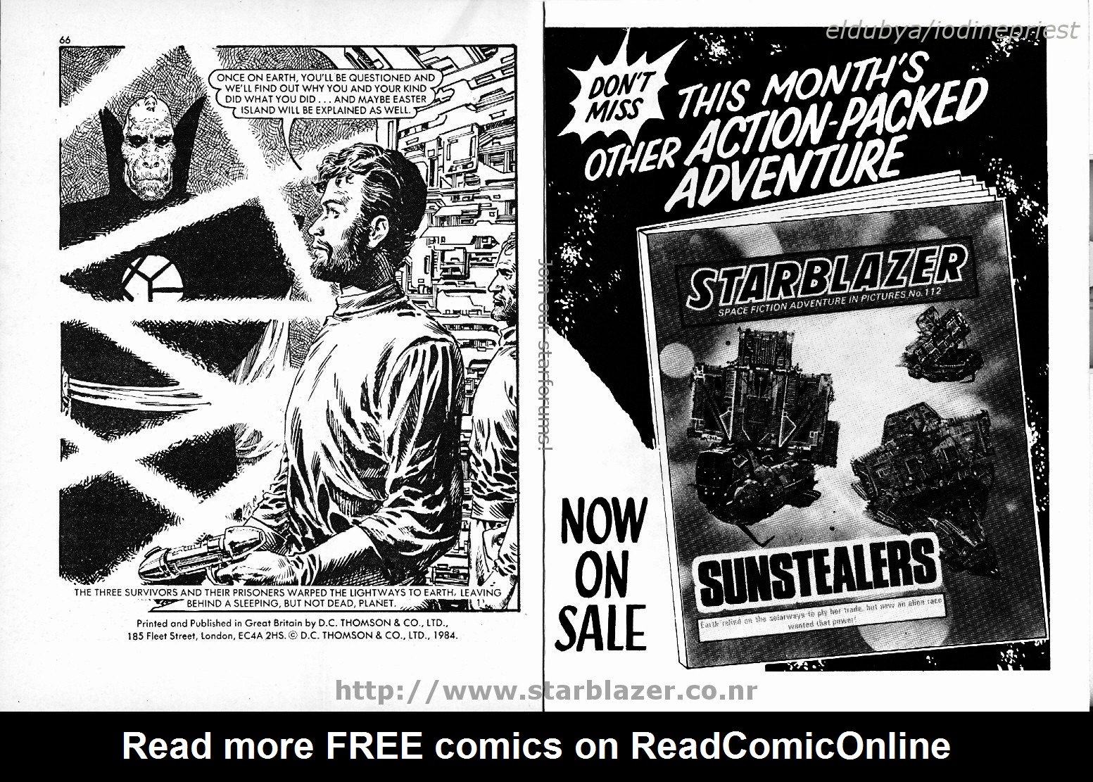 Read online Starblazer comic -  Issue #113 - 35