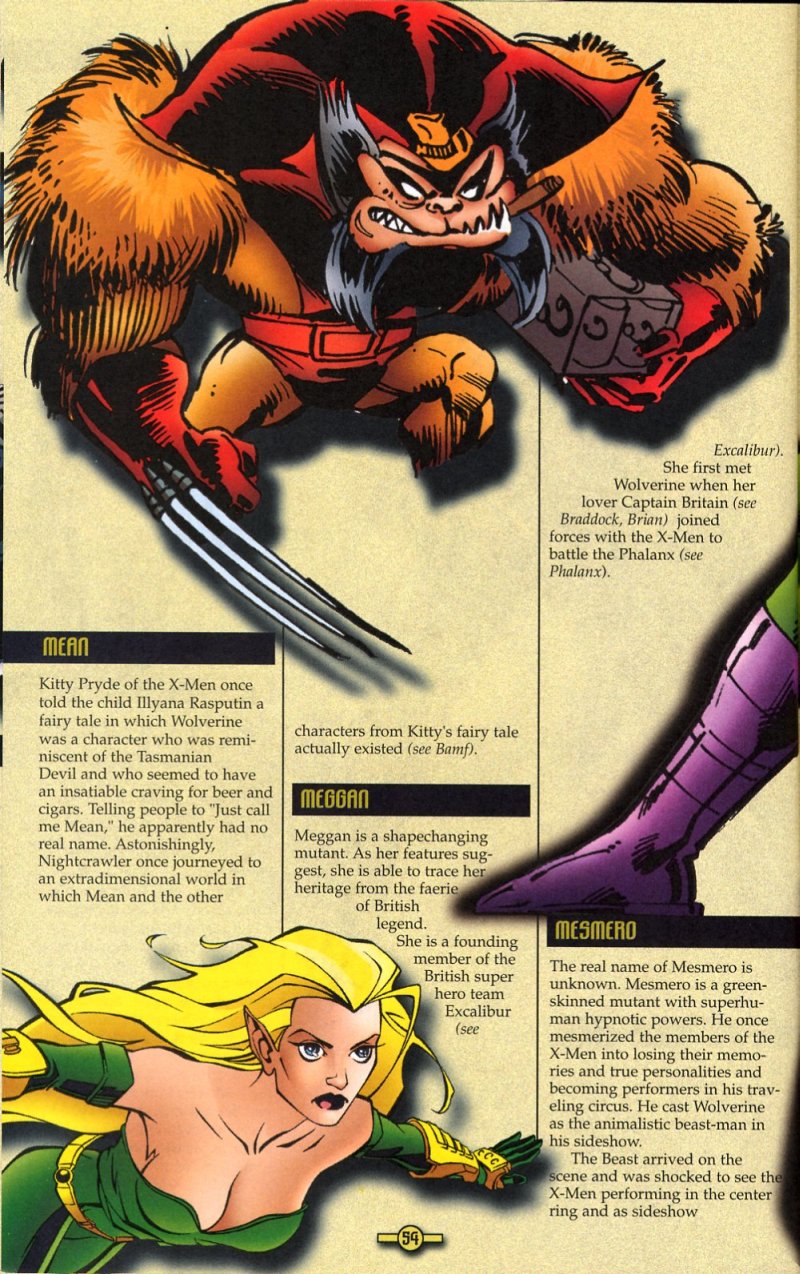 Read online Wolverine Encyclopedia comic -  Issue #2 - 14