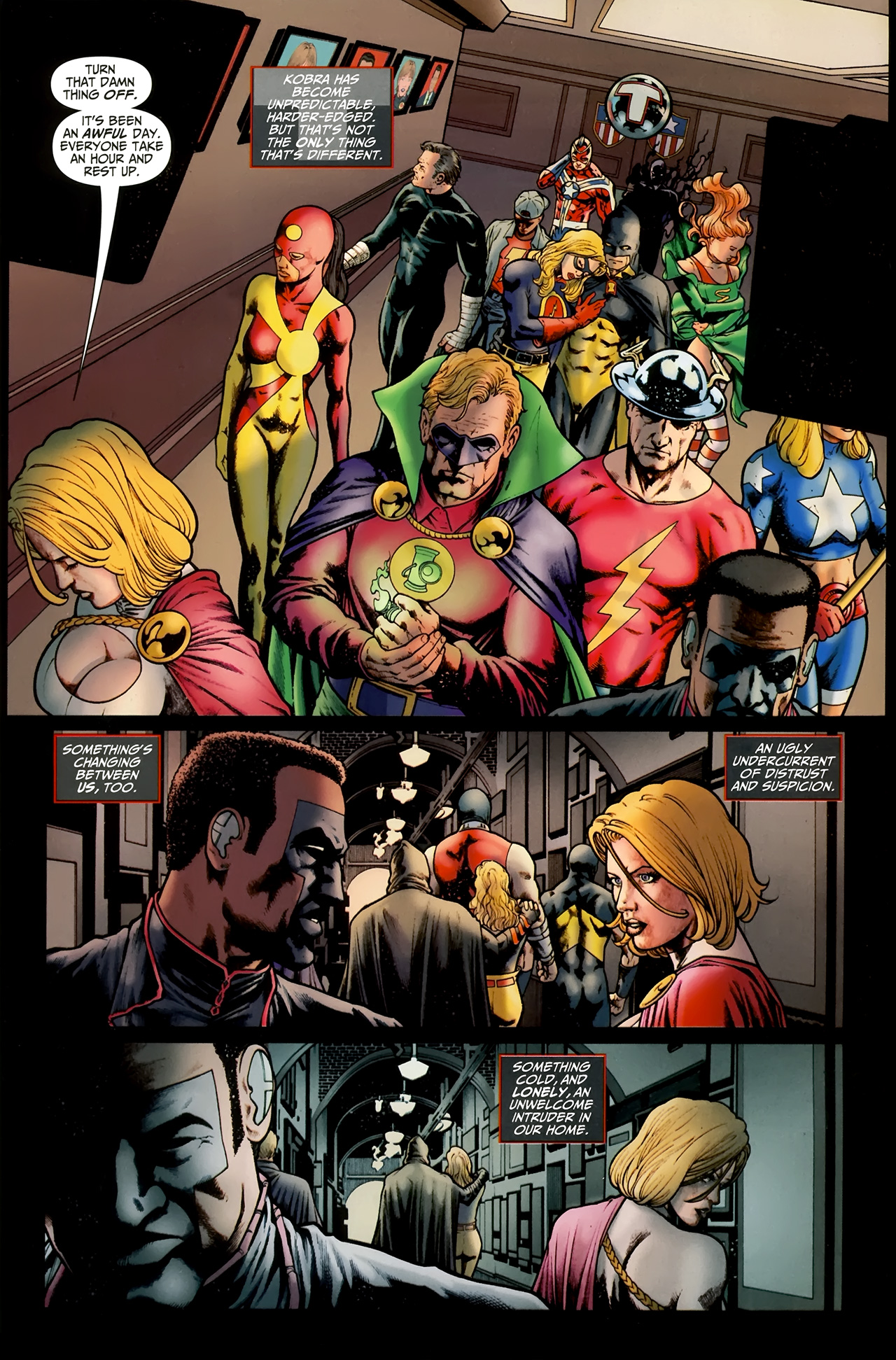 Read online JSA vs. Kobra comic -  Issue #3 - 3