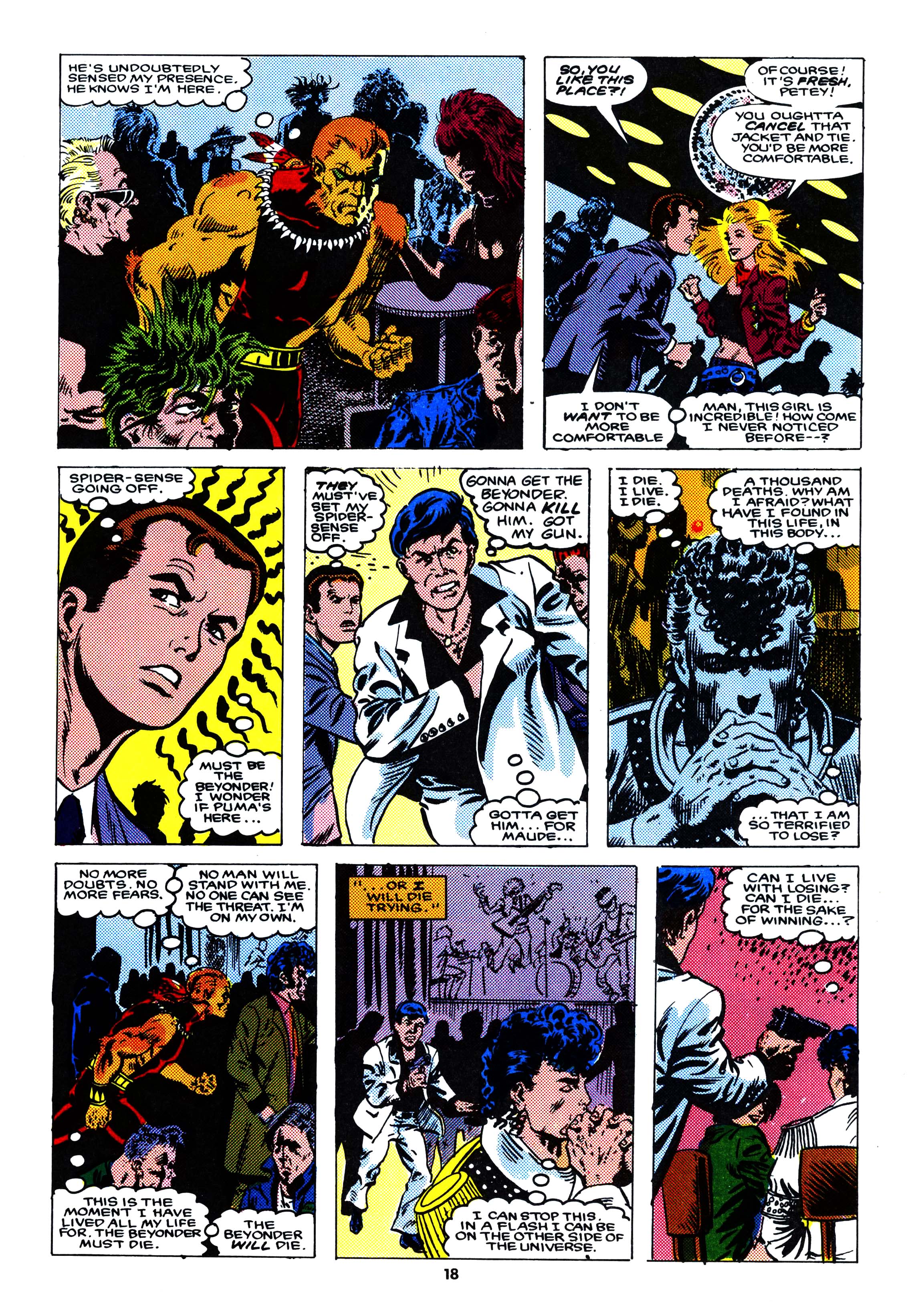 Read online Secret Wars (1985) comic -  Issue #71 - 18