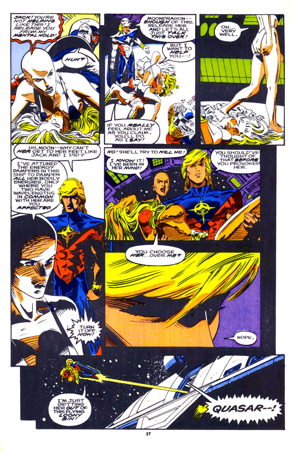 Read online Quasar comic -  Issue #29 - 20