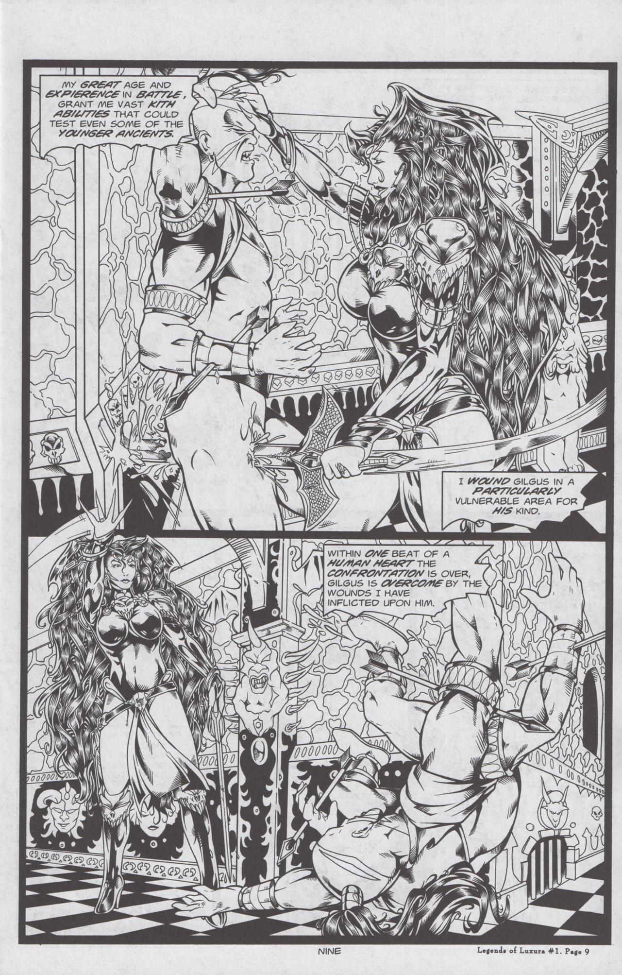 Read online Legends of Luxura comic -  Issue #1 - 11