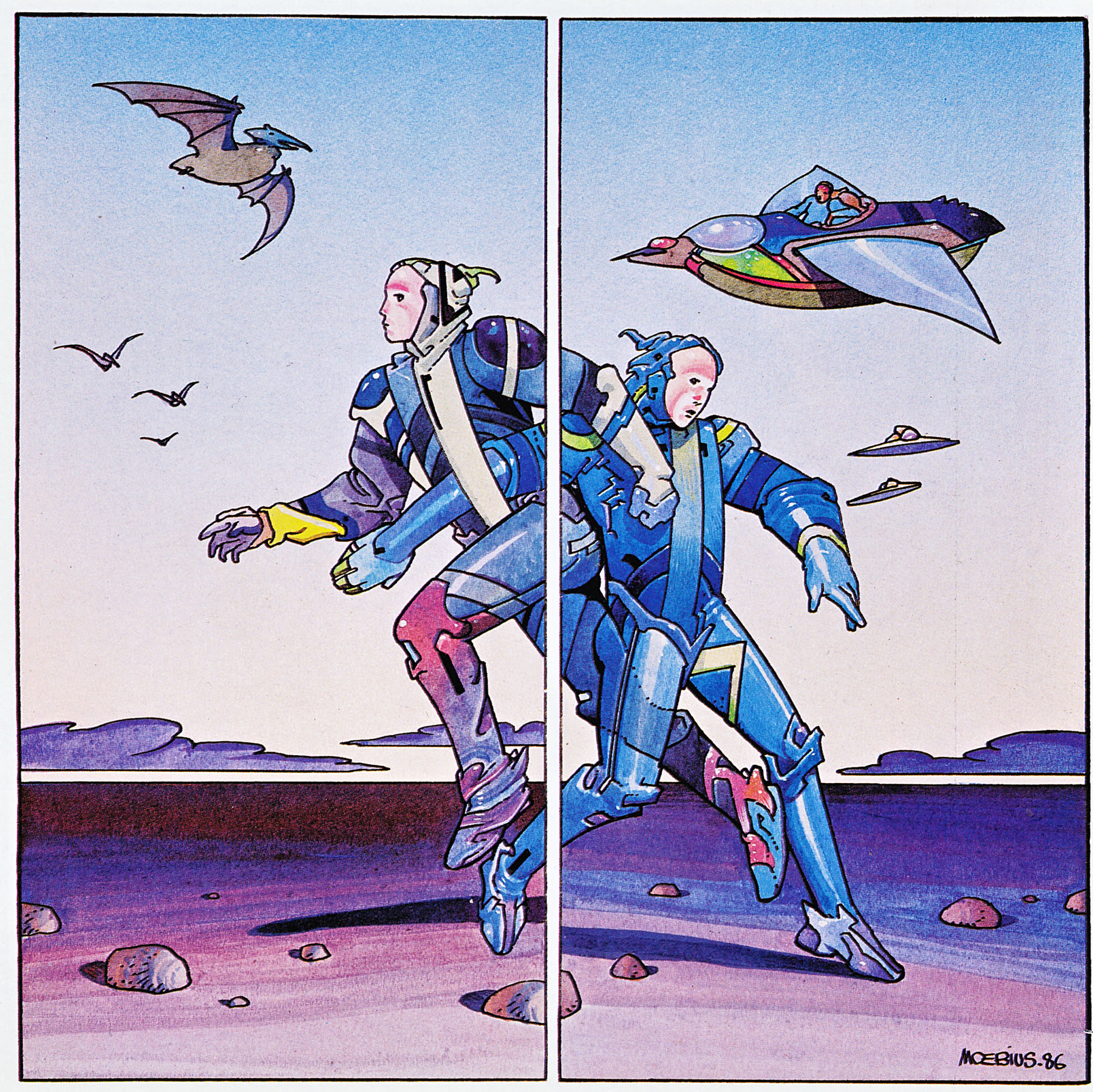 Read online The Art of Moebius comic -  Issue # TPB (Part 2) - 47