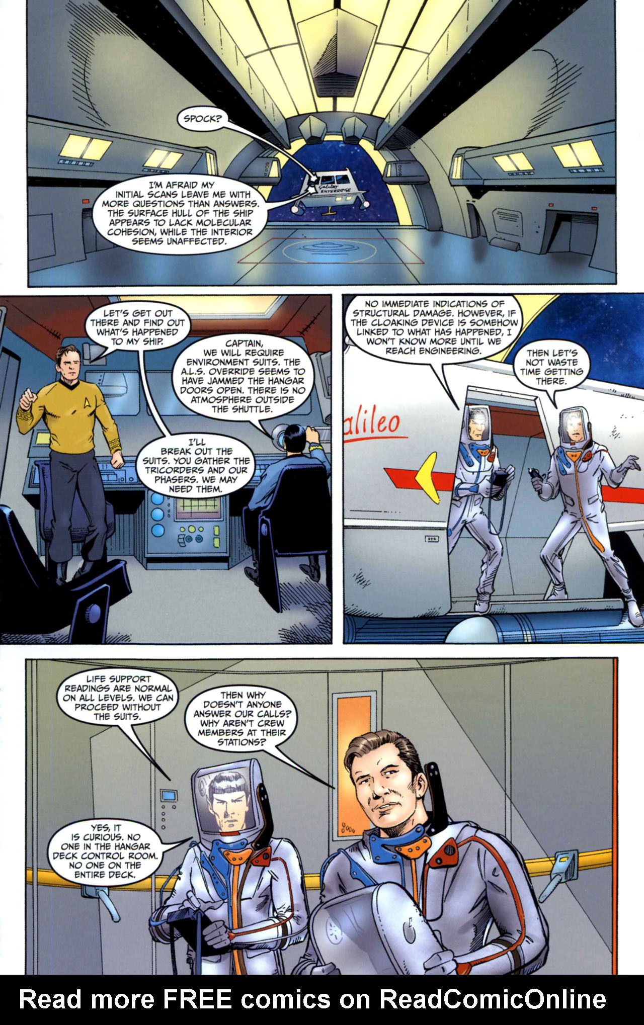 Read online Star Trek Year Four: The Enterprise Experiment comic -  Issue #1 - 9