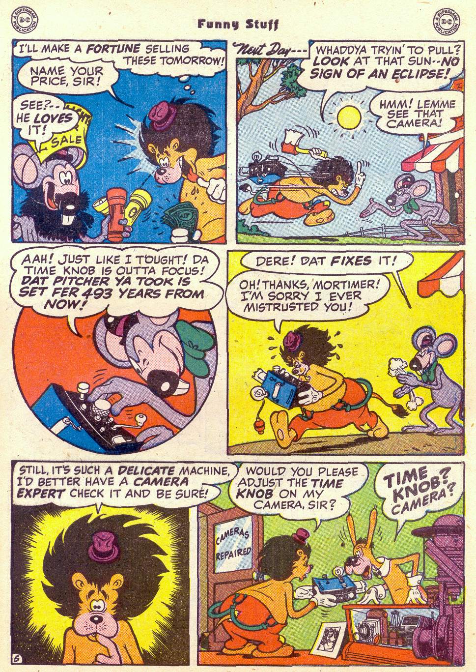 Read online Funny Stuff comic -  Issue #37 - 39