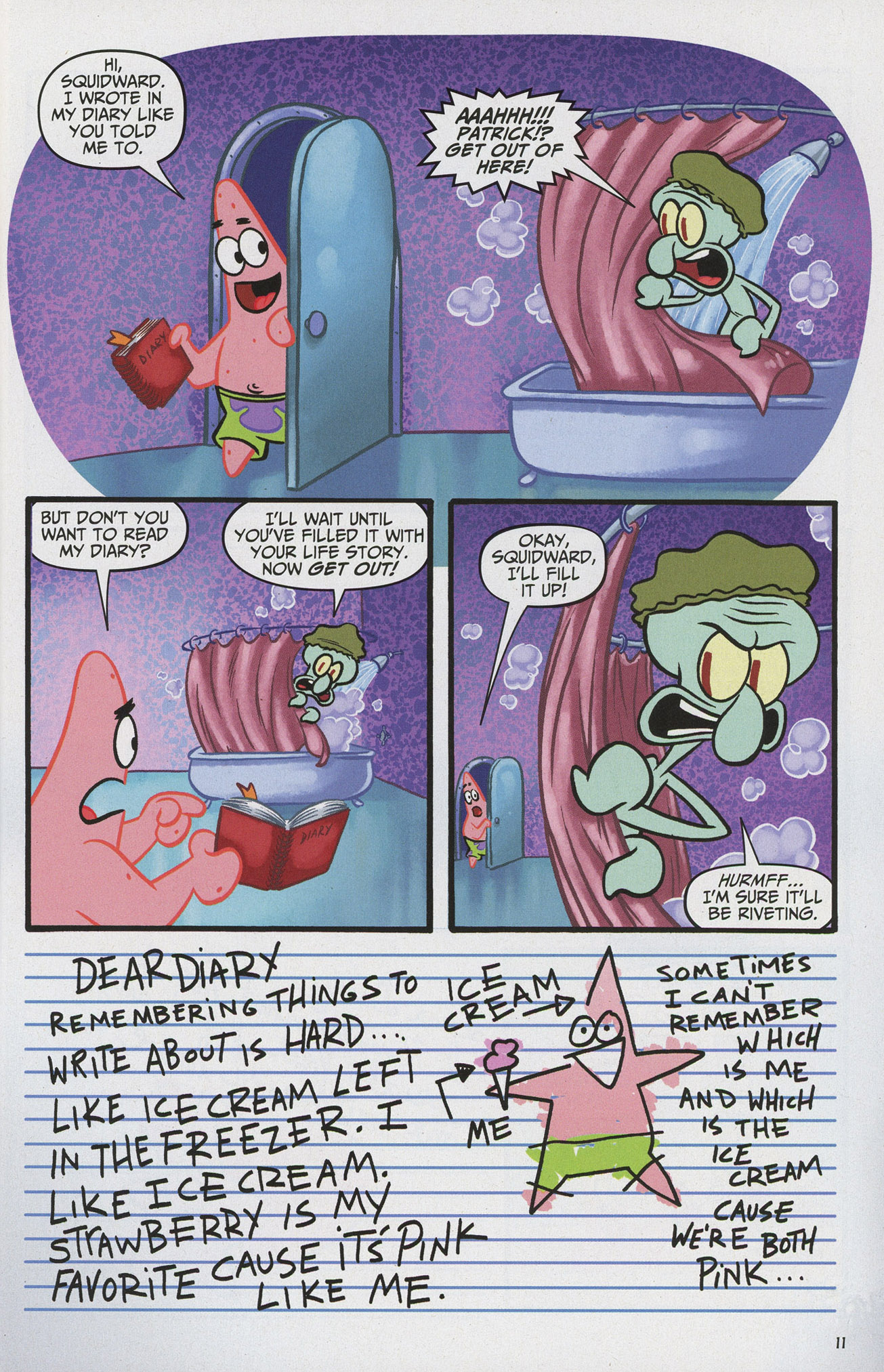 Read online SpongeBob Comics comic -  Issue #11 - 13