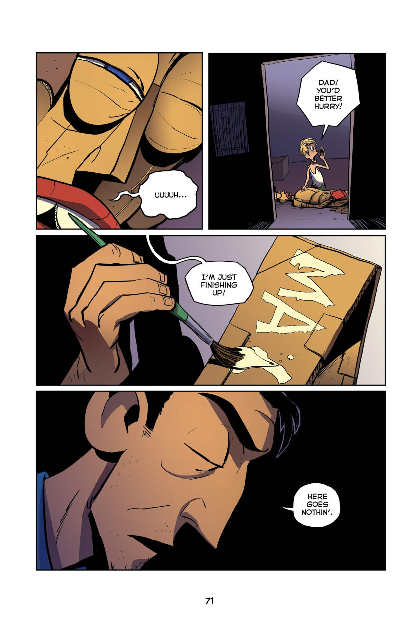 Read online Cardboard comic -  Issue # TPB - 75