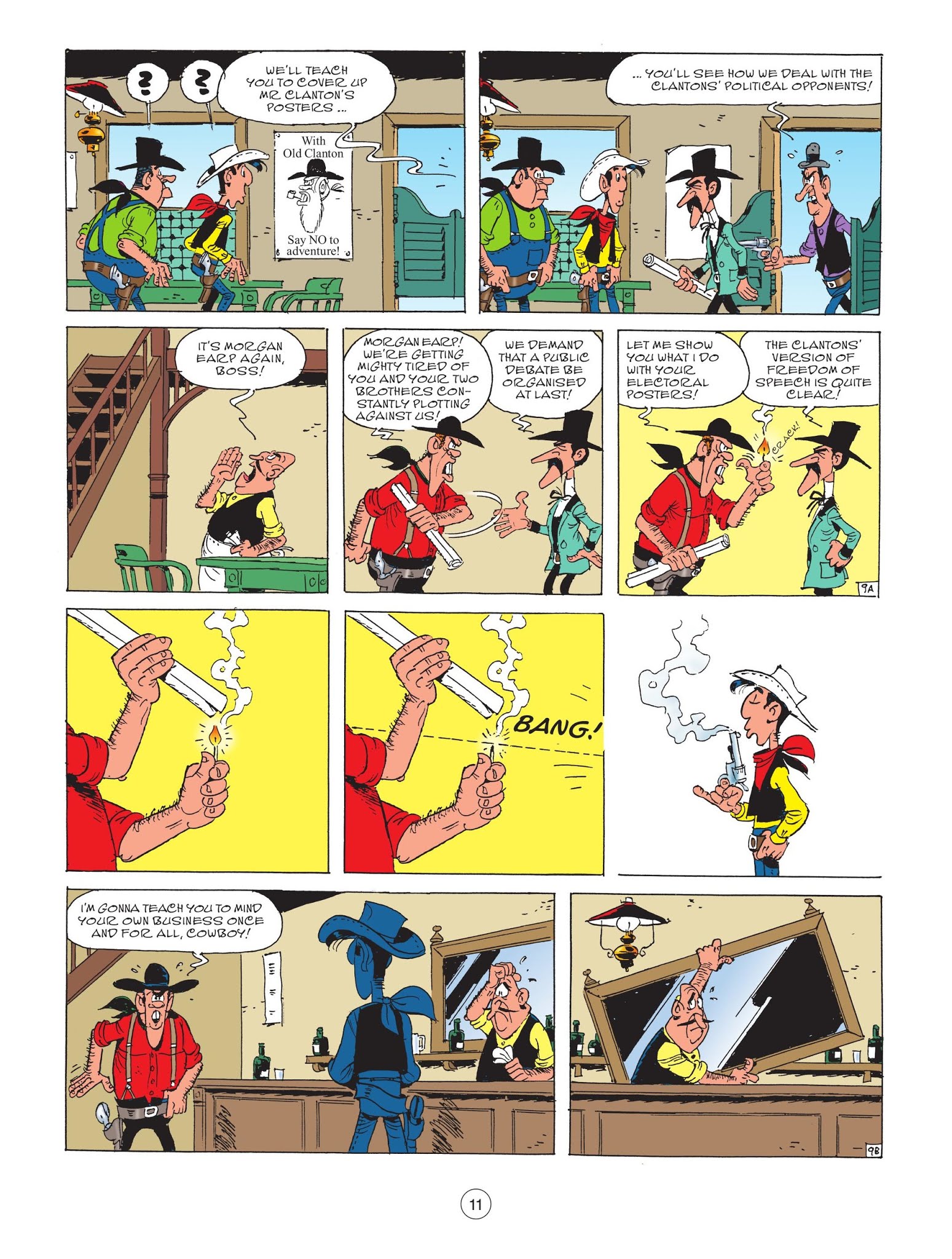 Read online A Lucky Luke Adventure comic -  Issue #70 - 13