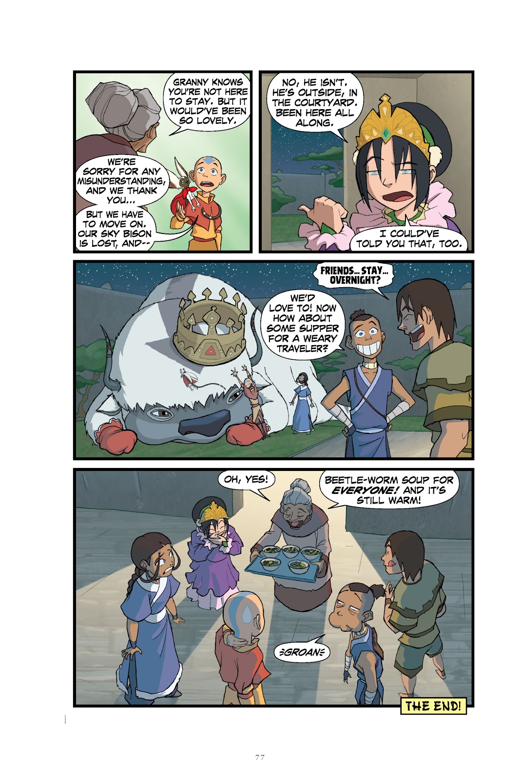 Nickelodeon Avatar: The Last Airbender–The Lost Adventures & Team Avatar Tales Library Edition issue TPB (Part 1) - Page 78