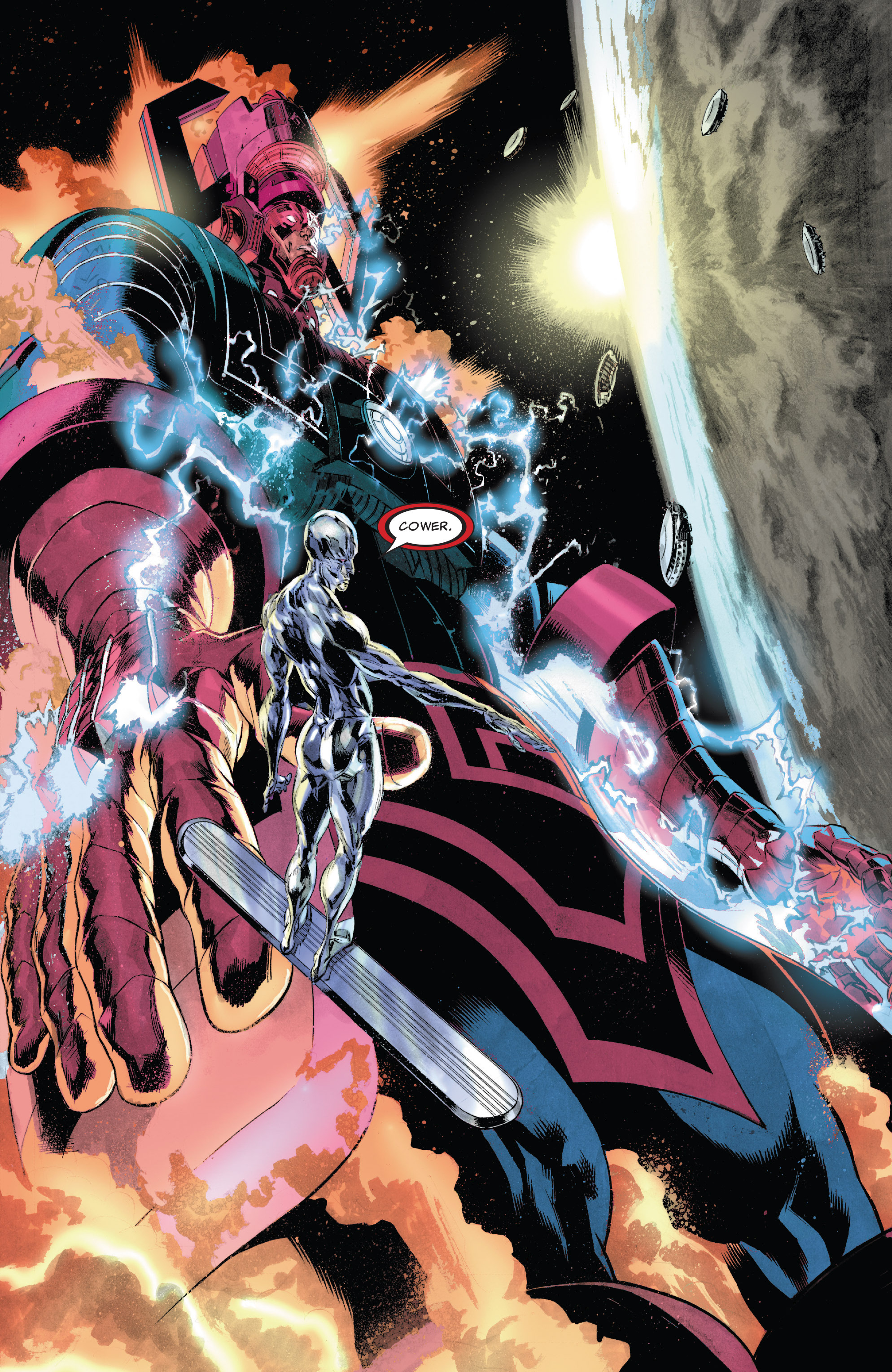 Read online Silver Surfer: In Thy Name comic -  Issue #4 - 5