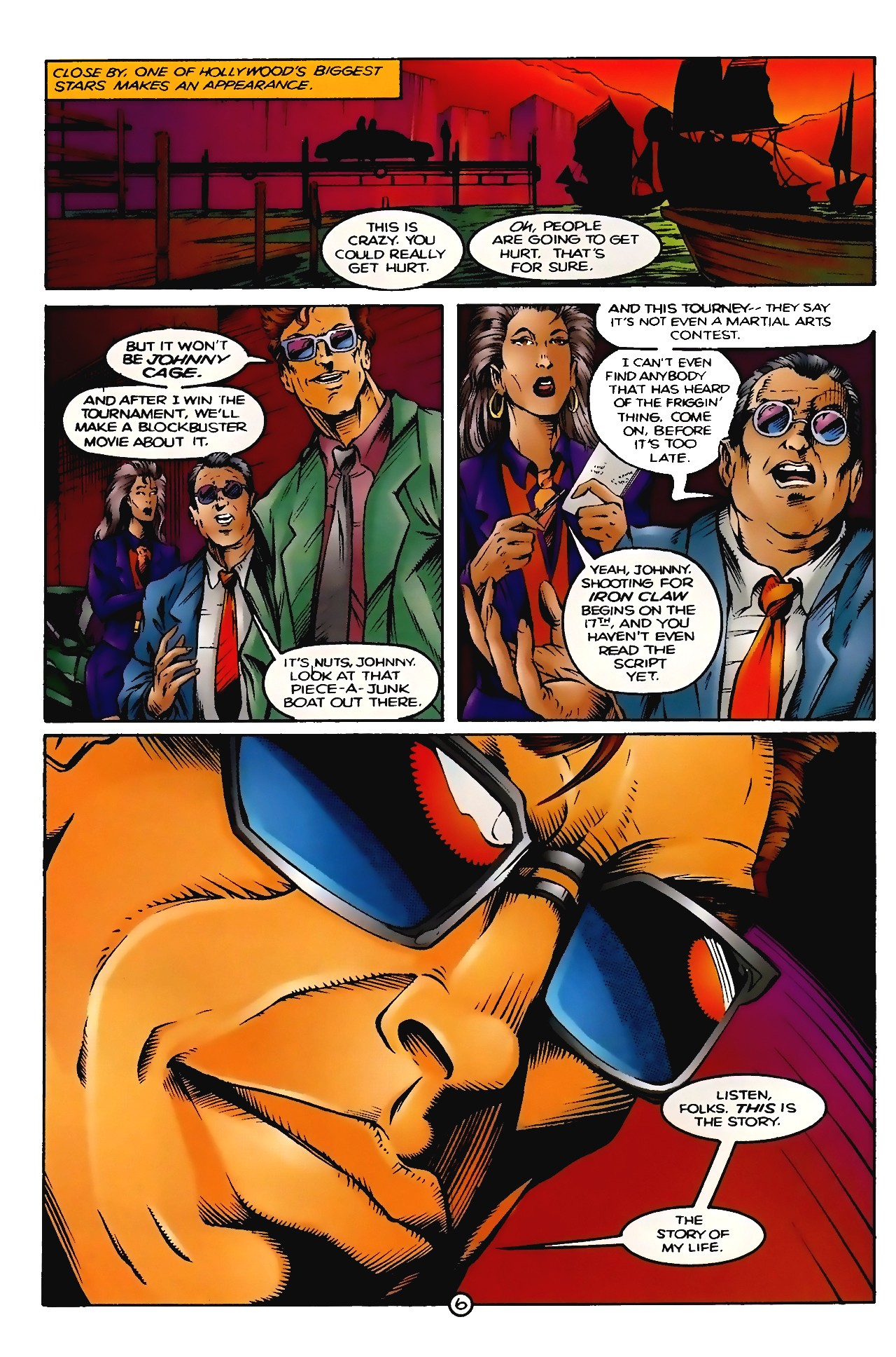 Read online Mortal Kombat (1994) comic -  Issue #1 - 9